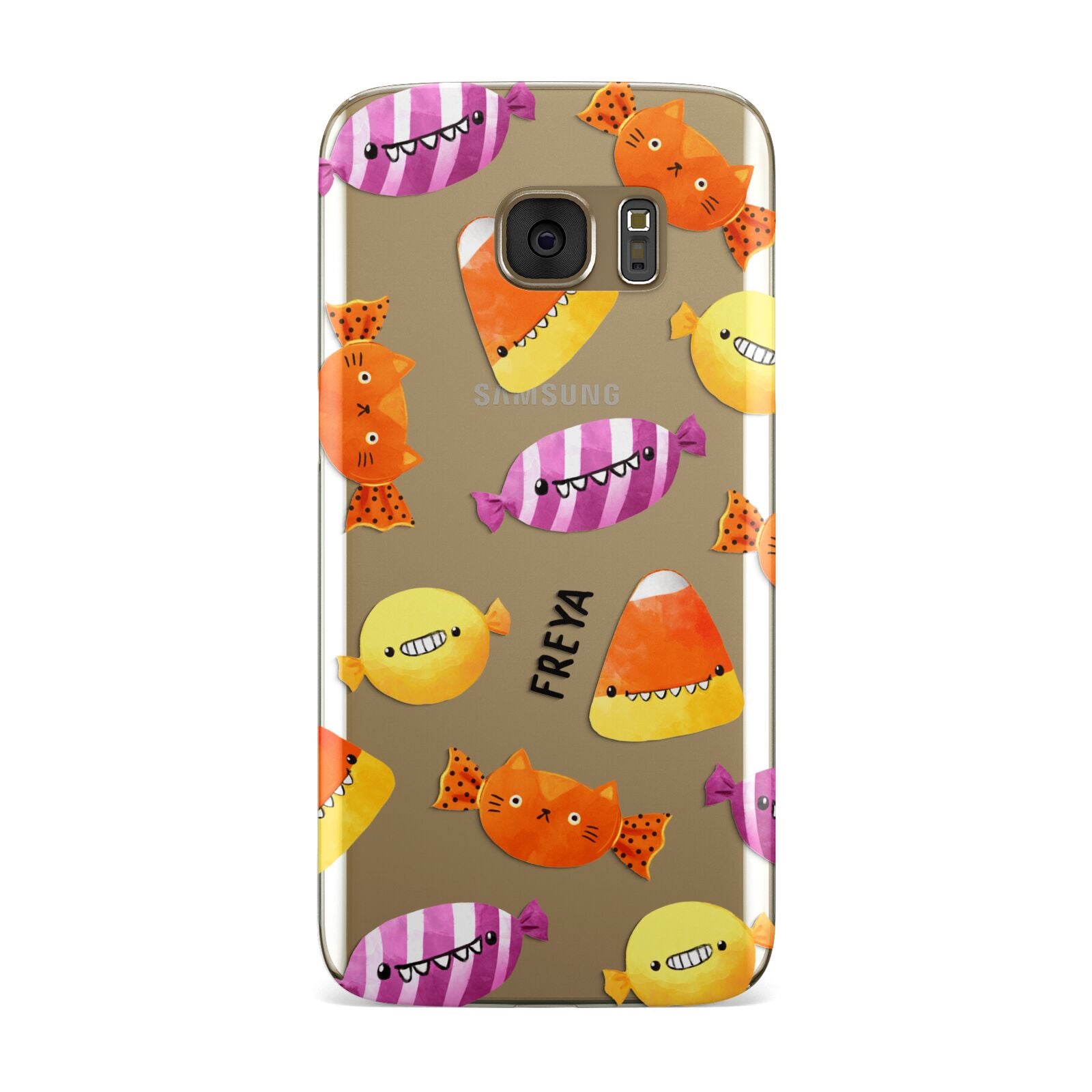 Sweet Faces Halloween Personalised Samsung Galaxy Case