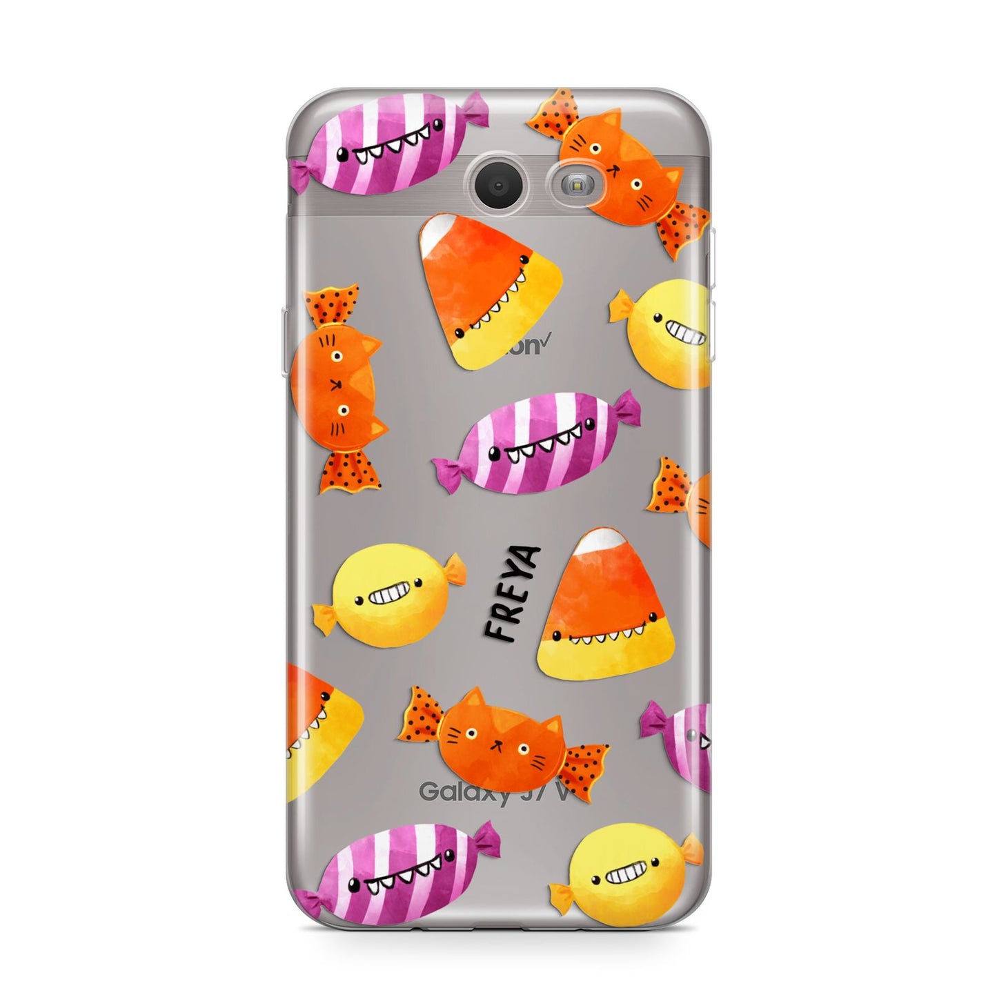 Sweet Faces Halloween Personalised Samsung Galaxy J7 2017 Case