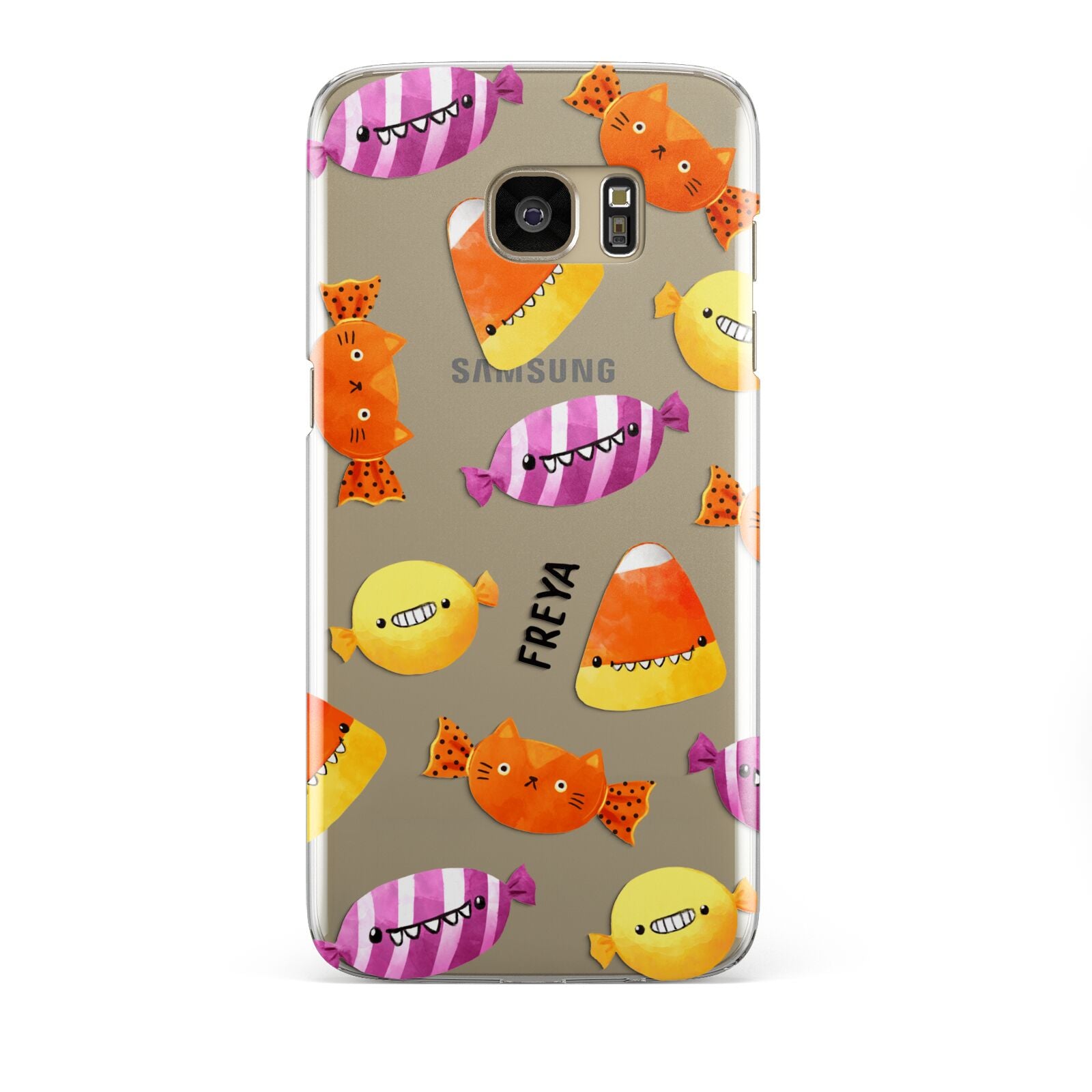 Sweet Faces Halloween Personalised Samsung Galaxy S7 Edge Case