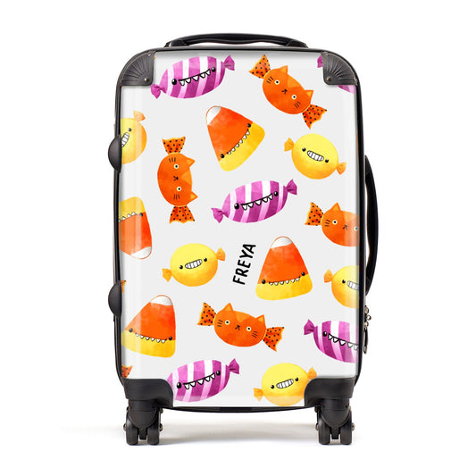 Sweet Faces Halloween Personalised Suitcase