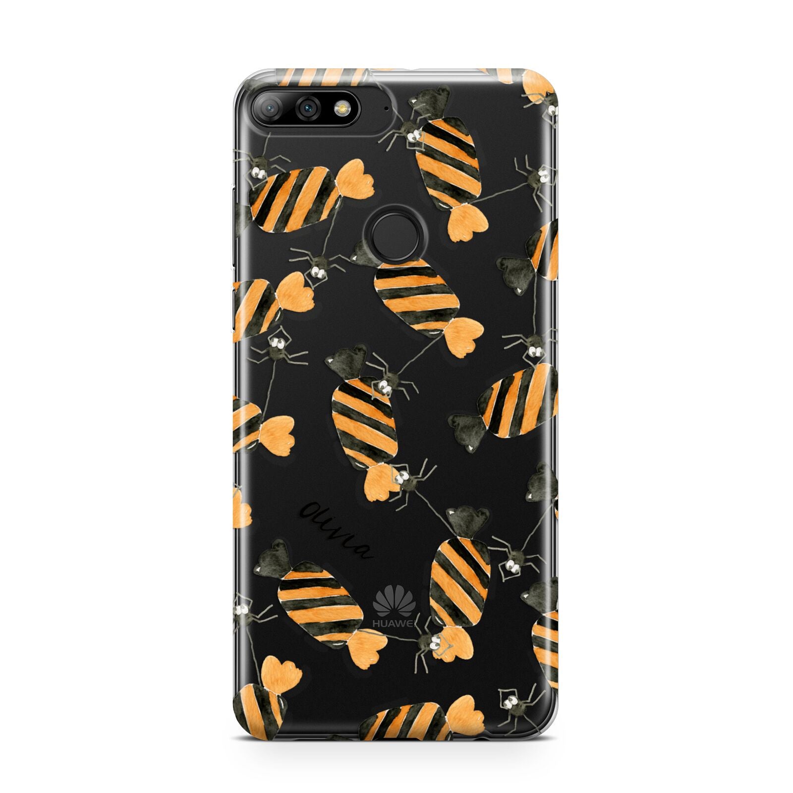 Sweet Spider Halloween Personalised Huawei Y7 2018