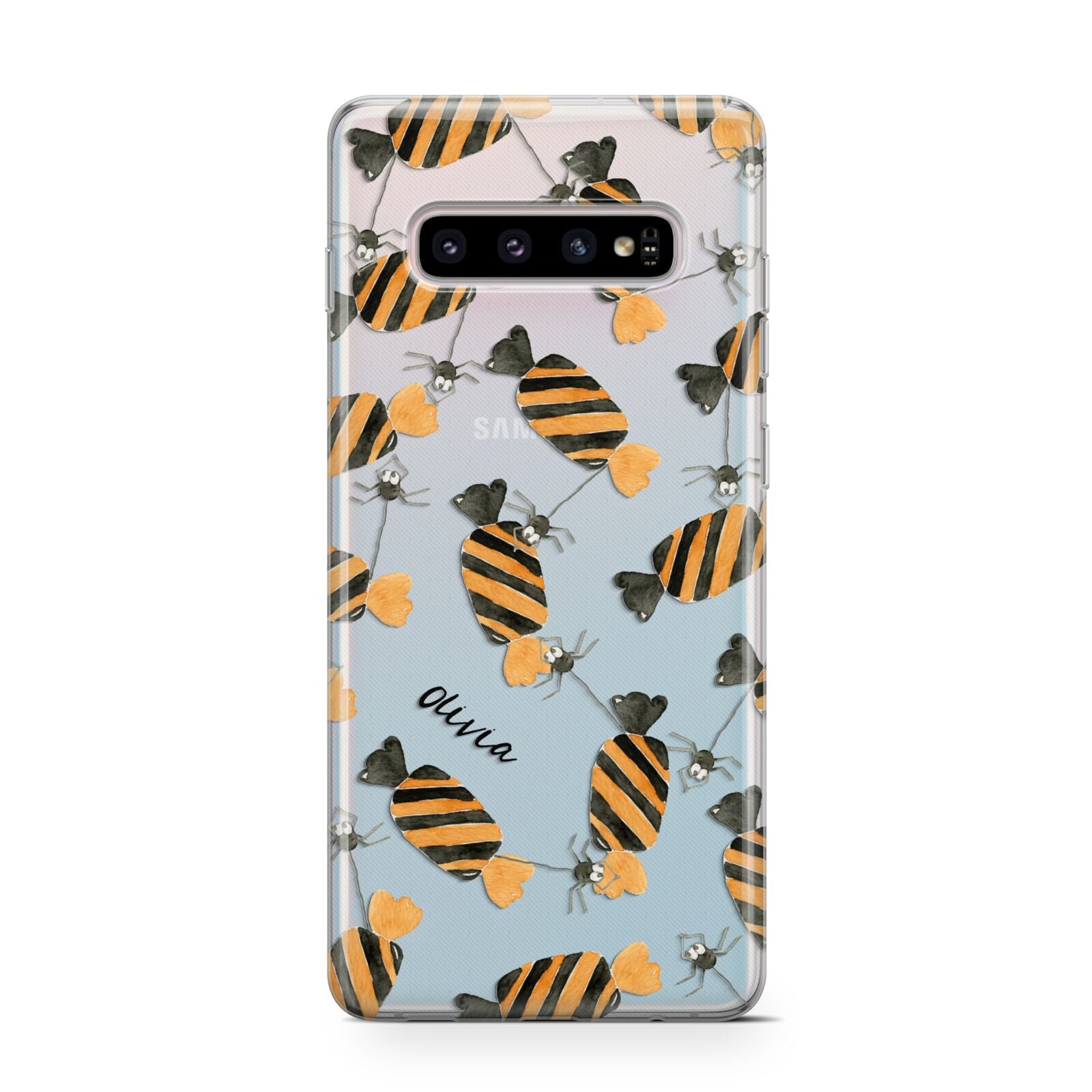 Sweet Spider Halloween Personalised Protective Samsung Galaxy Case