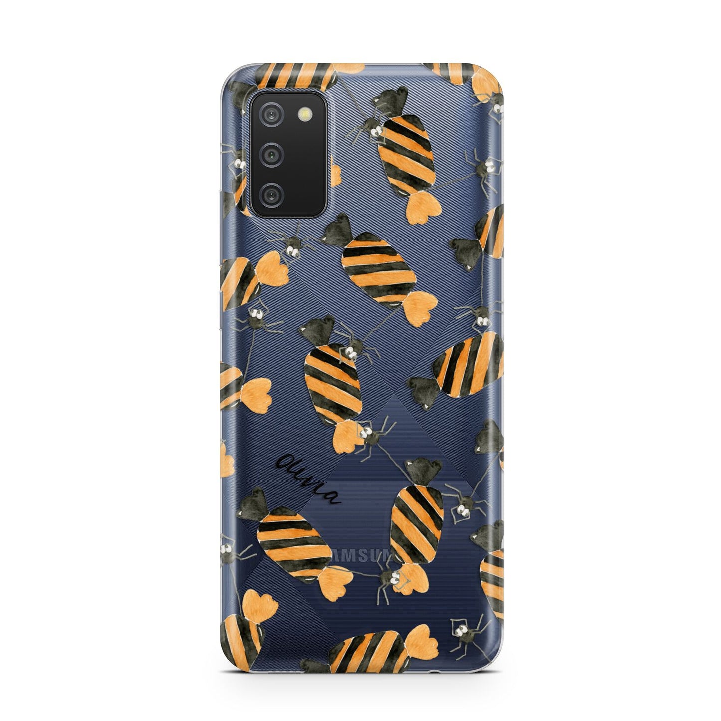 Sweet Spider Halloween Personalised Samsung A02s Case