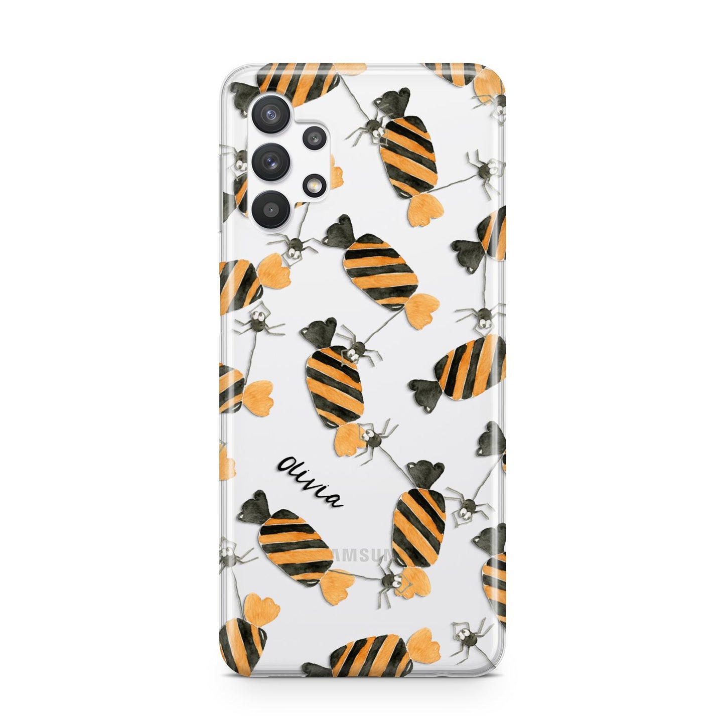 Sweet Spider Halloween Personalised Samsung A32 5G Case