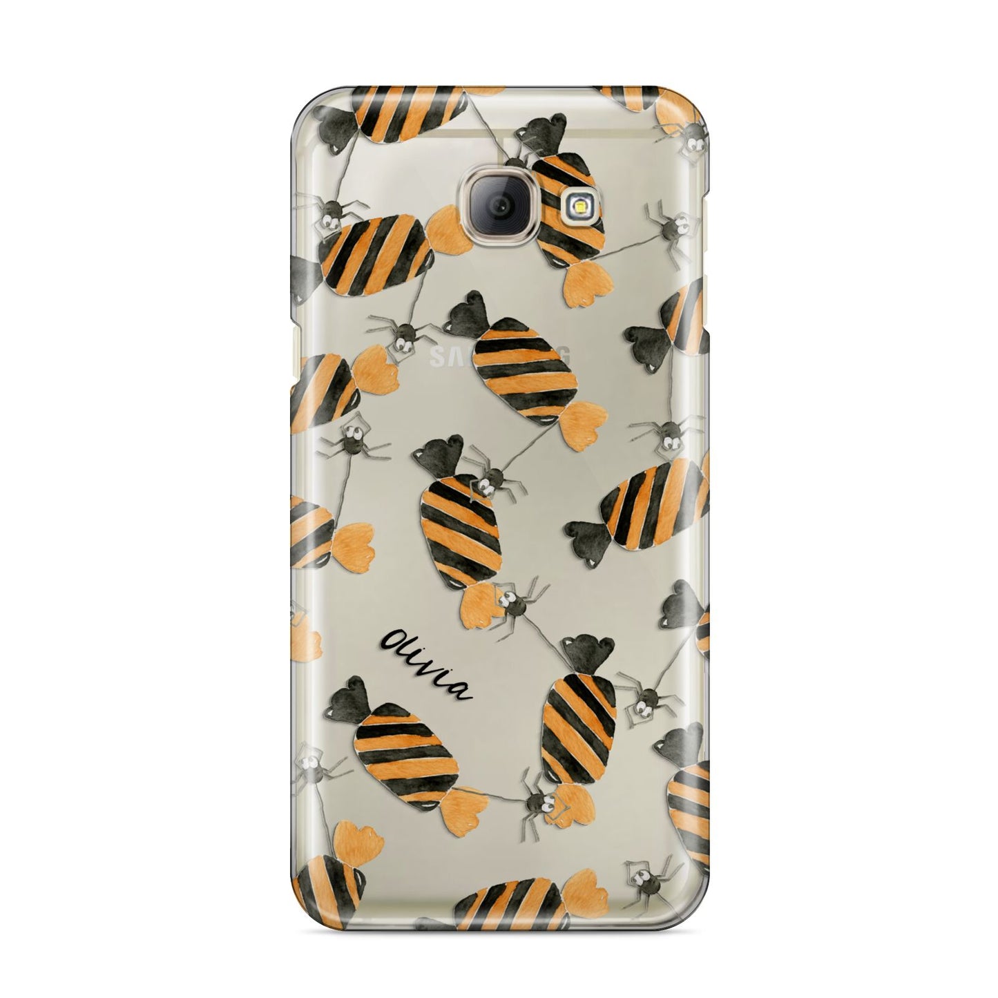 Sweet Spider Halloween Personalised Samsung Galaxy A8 2016 Case