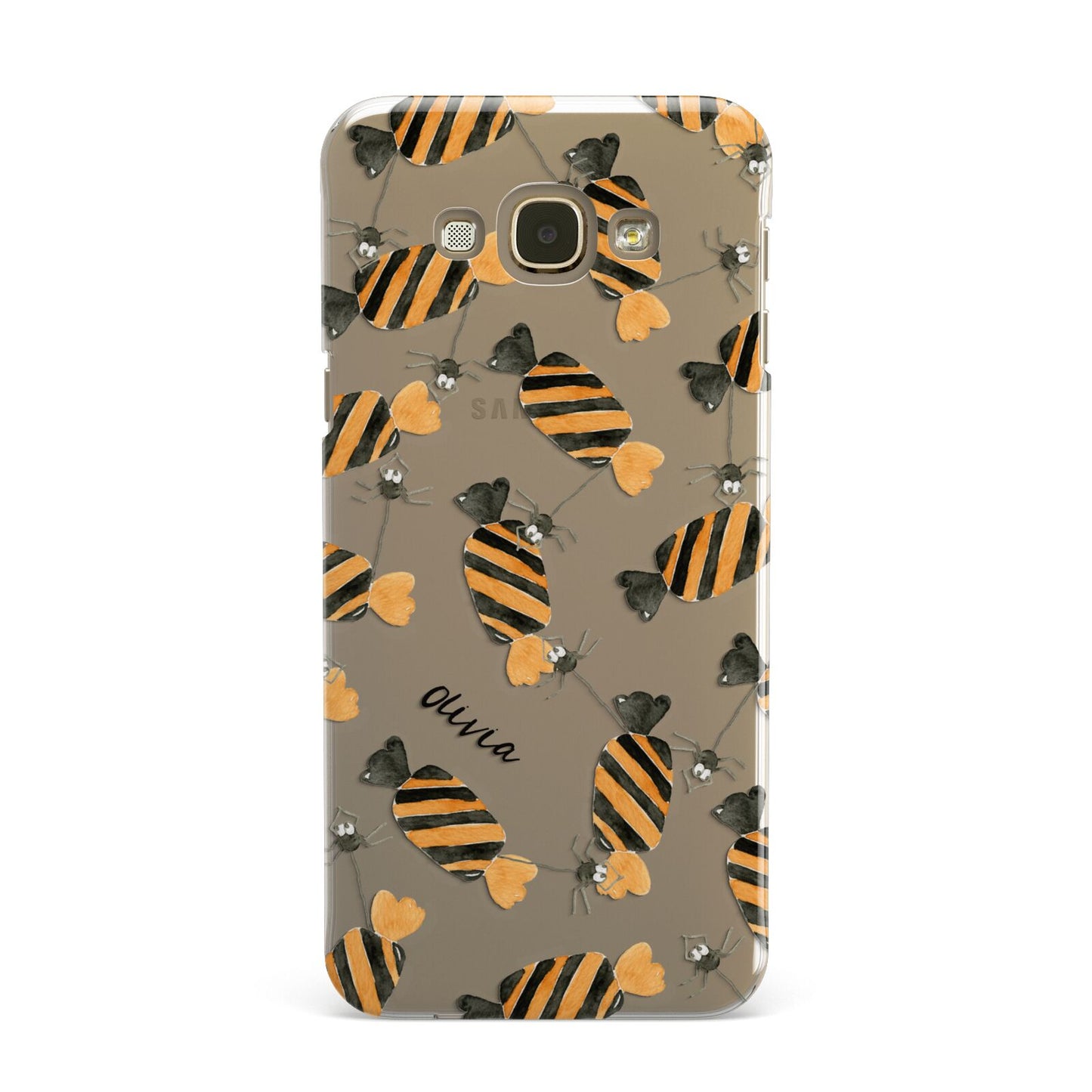 Sweet Spider Halloween Personalised Samsung Galaxy A8 Case