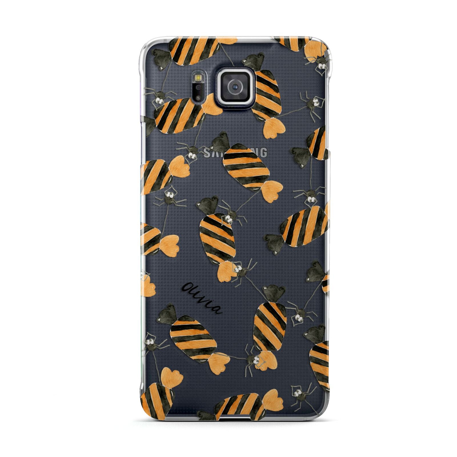 Sweet Spider Halloween Personalised Samsung Galaxy Alpha Case