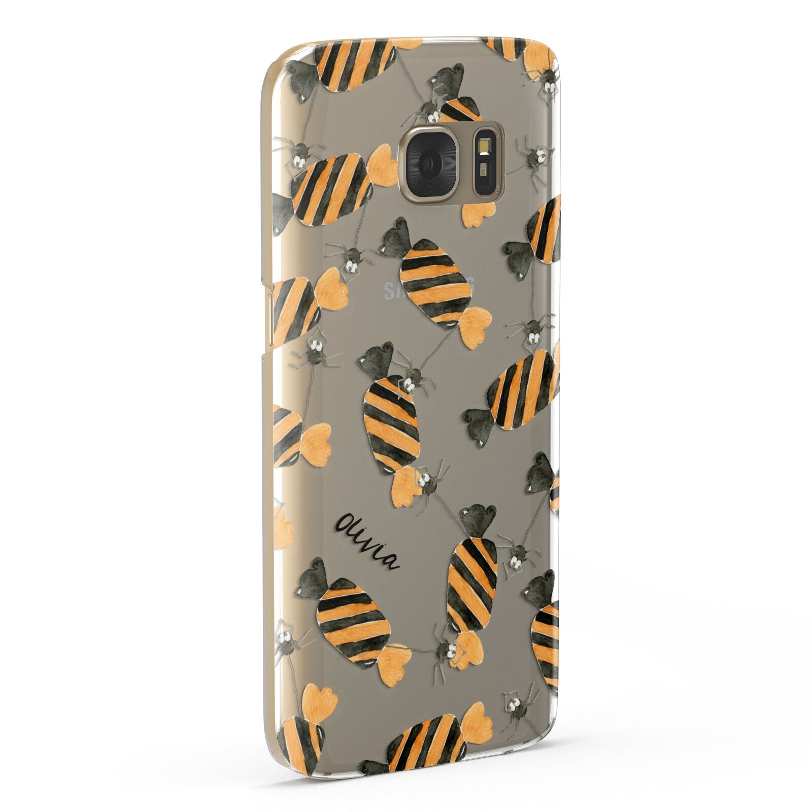 Sweet Spider Halloween Personalised Samsung Galaxy Case Fourty Five Degrees