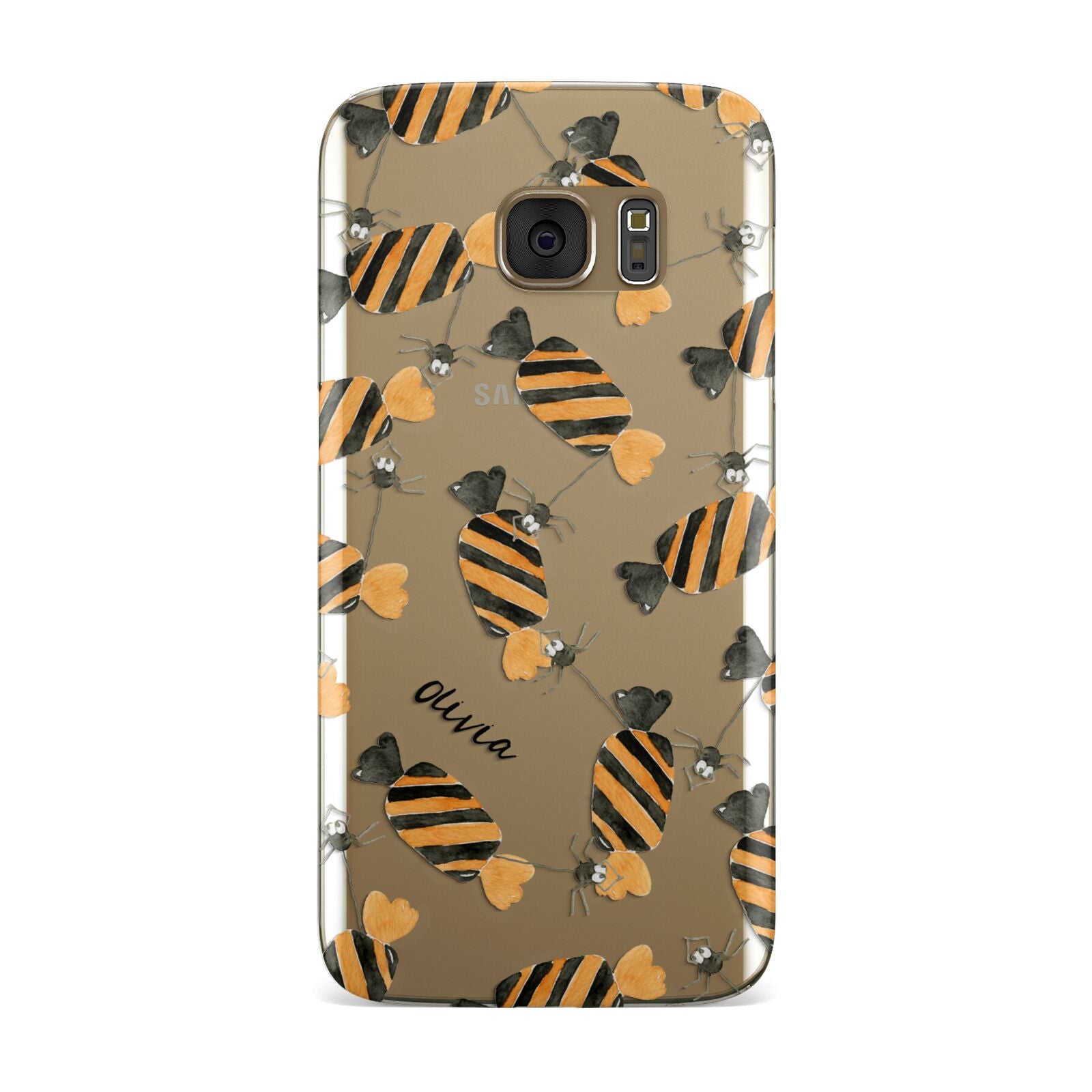 Sweet Spider Halloween Personalised Samsung Galaxy Case