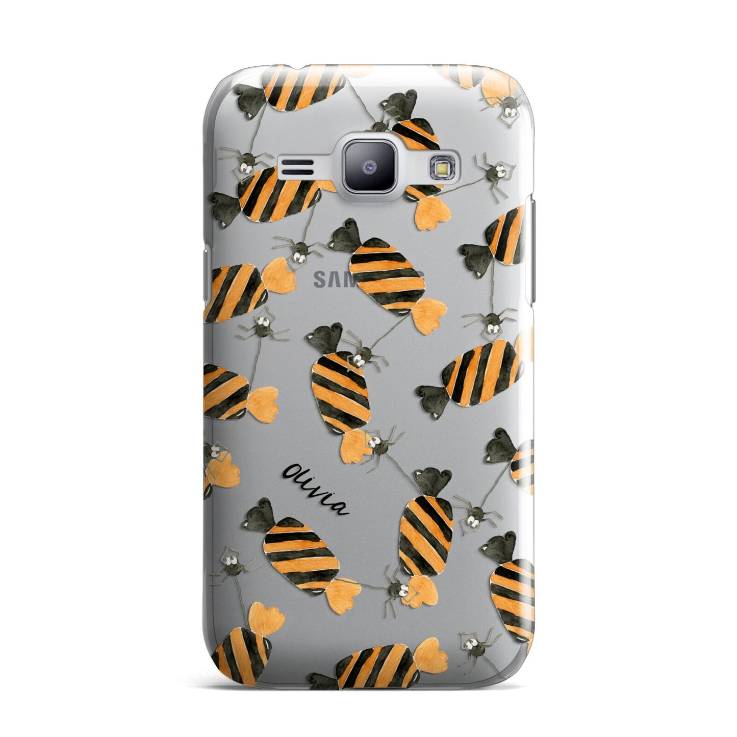 Sweet Spider Halloween Personalised Samsung Galaxy J1 2015 Case