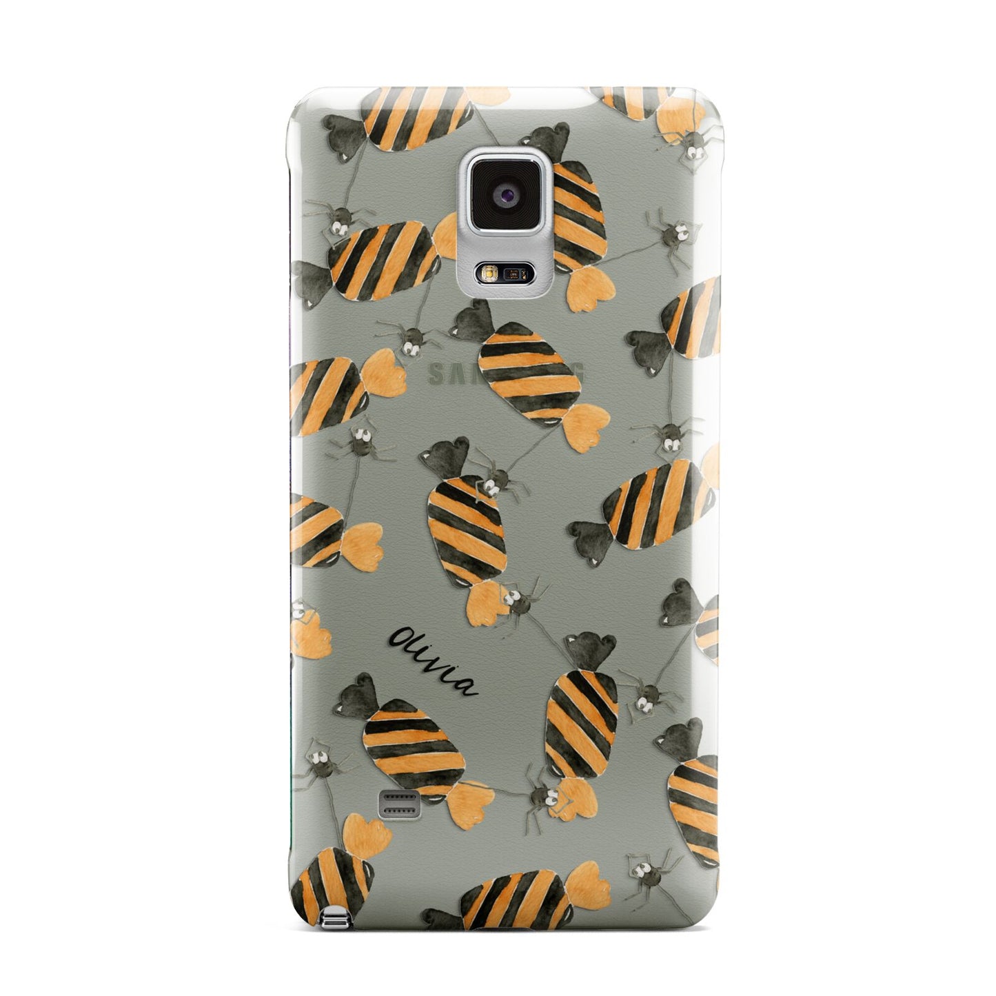 Sweet Spider Halloween Personalised Samsung Galaxy Note 4 Case