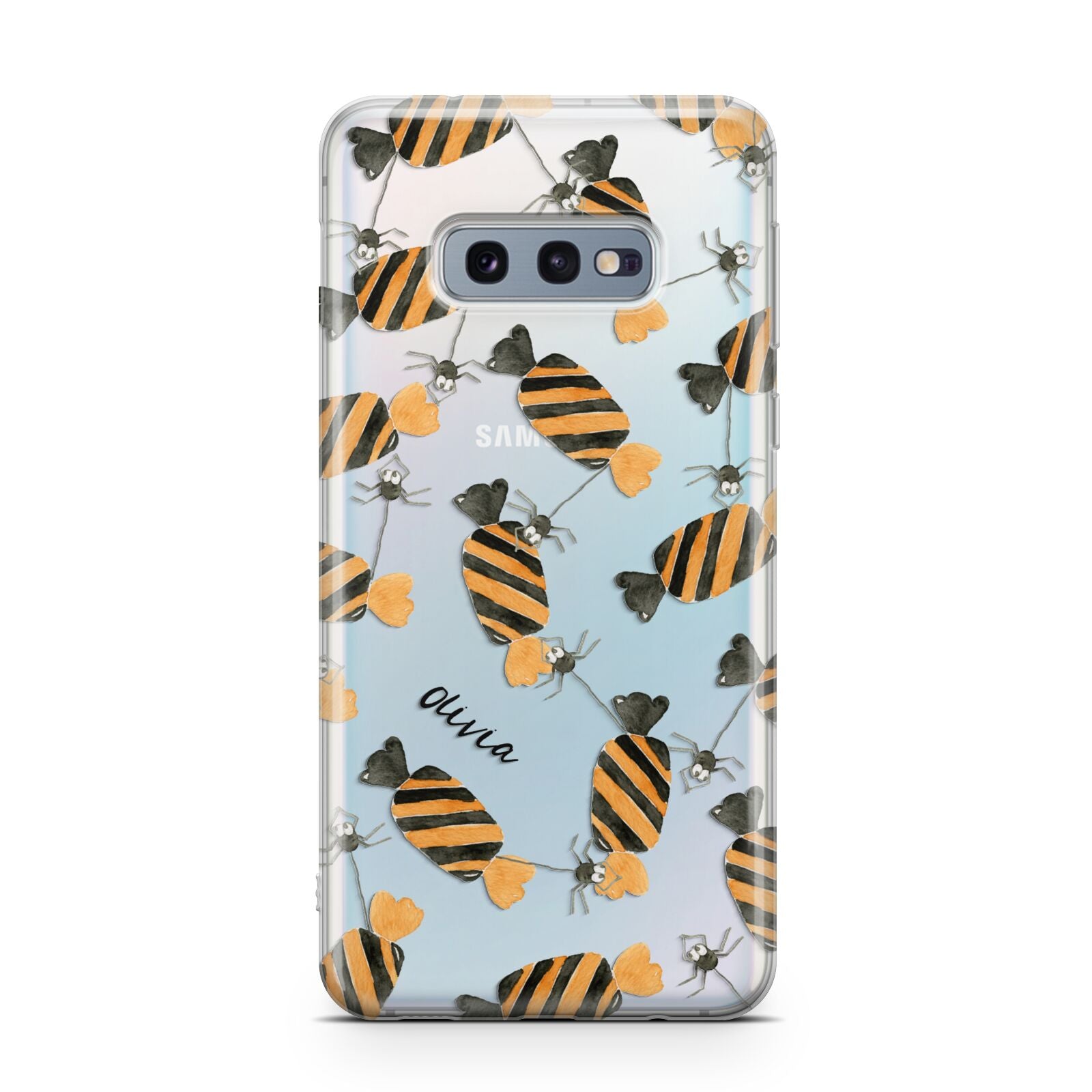 Sweet Spider Halloween Personalised Samsung Galaxy S10E Case