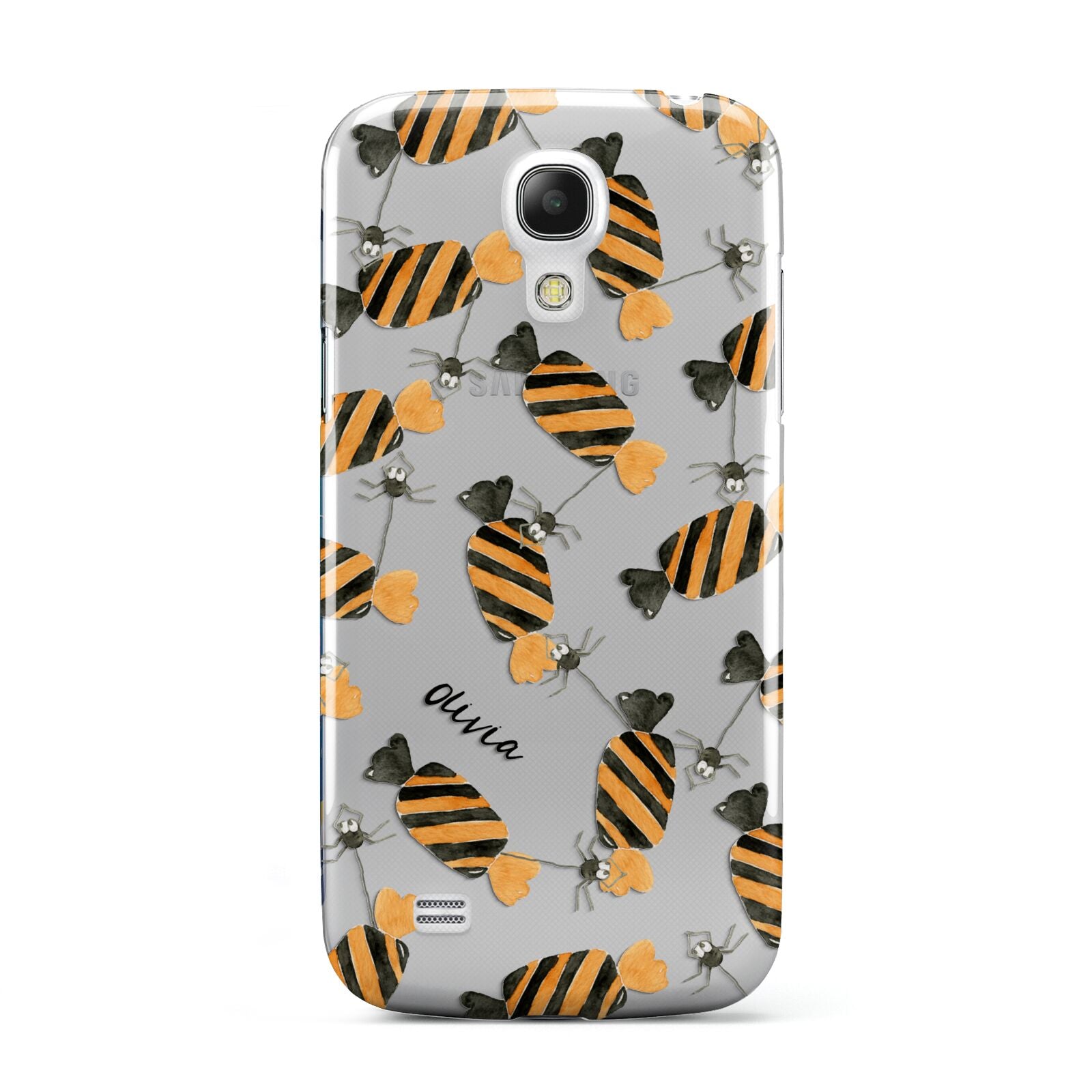 Sweet Spider Halloween Personalised Samsung Galaxy S4 Mini Case