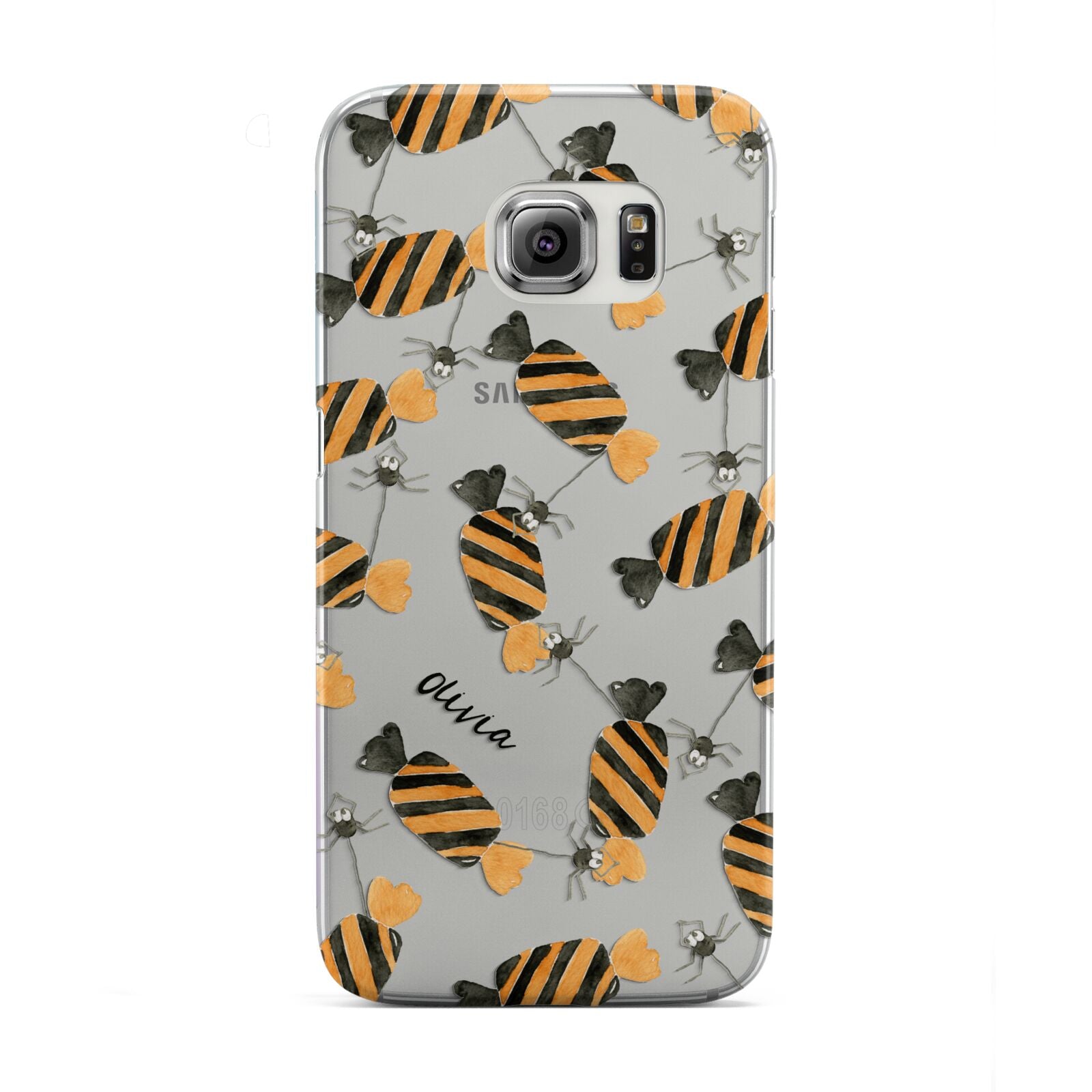 Sweet Spider Halloween Personalised Samsung Galaxy S6 Edge Case