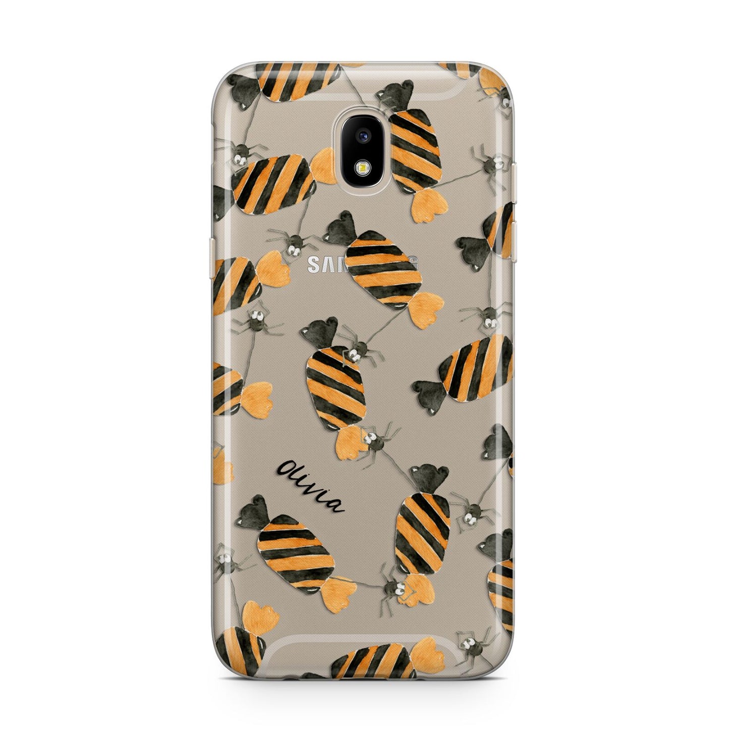 Sweet Spider Halloween Personalised Samsung J5 2017 Case