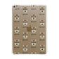 Tamaskan Icon with Name Apple iPad Gold Case