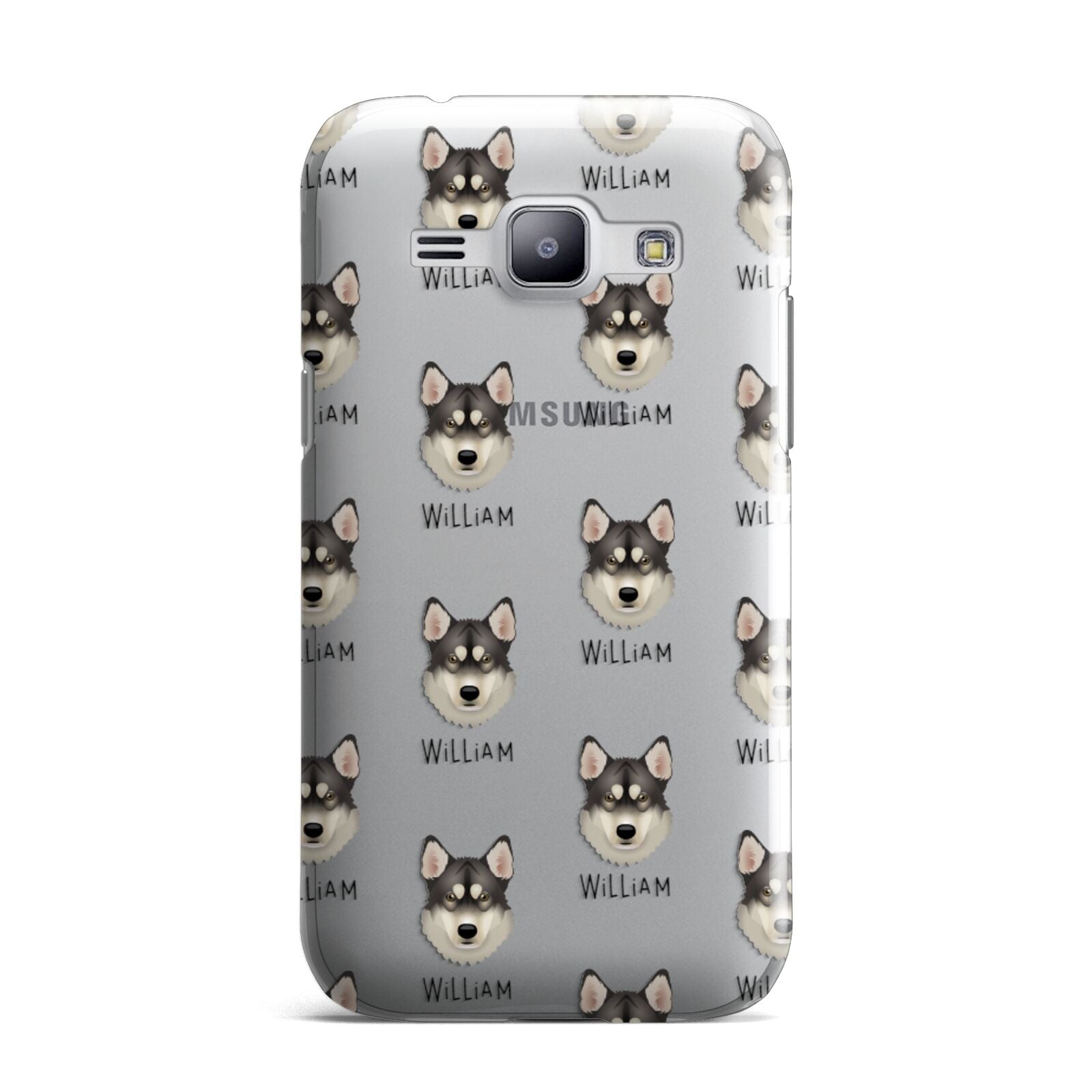 Tamaskan Icon with Name Samsung Galaxy J1 2015 Case