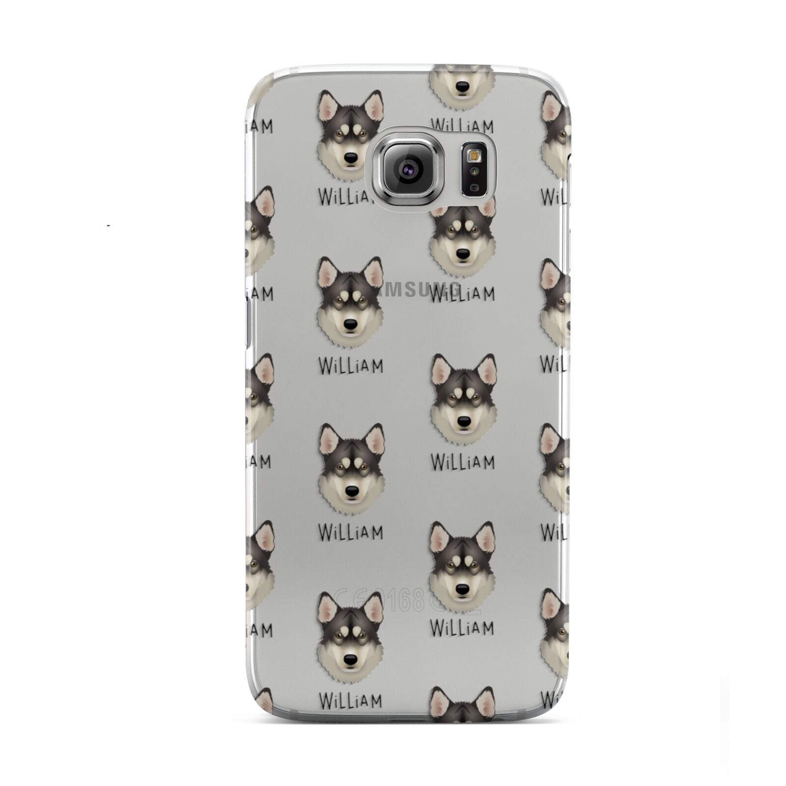 Tamaskan Icon with Name Samsung Galaxy S6 Case