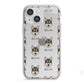 Tamaskan Icon with Name iPhone 13 Mini TPU Impact Case with White Edges