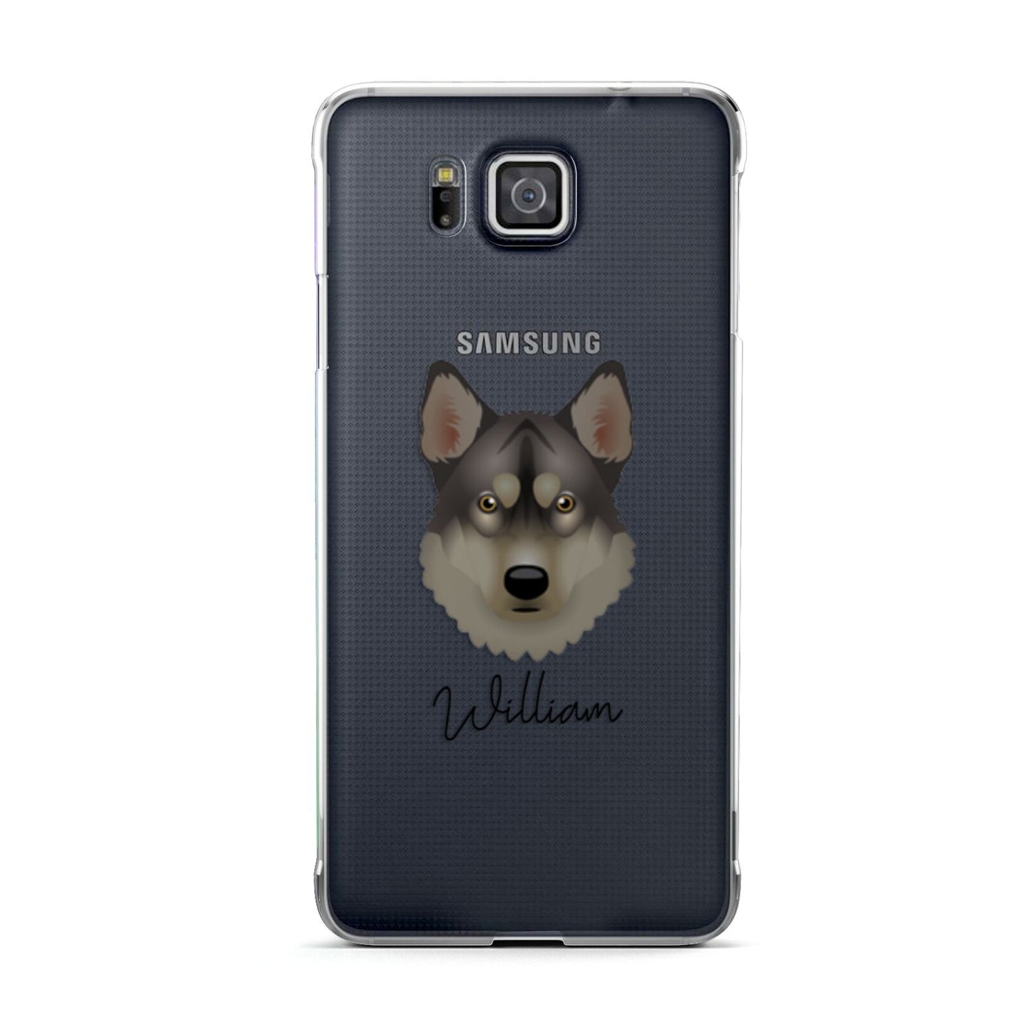 Tamaskan Personalised Samsung Galaxy Alpha Case