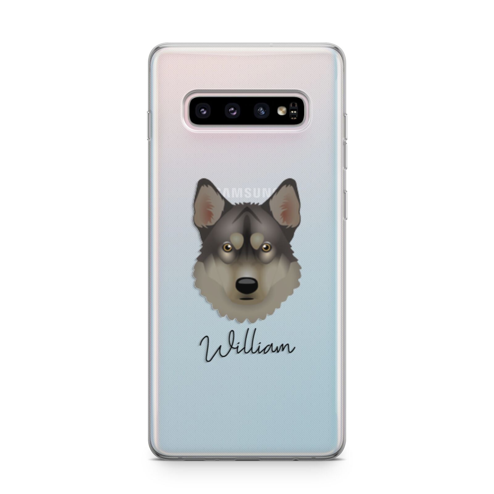 Tamaskan Personalised Samsung Galaxy S10 Plus Case