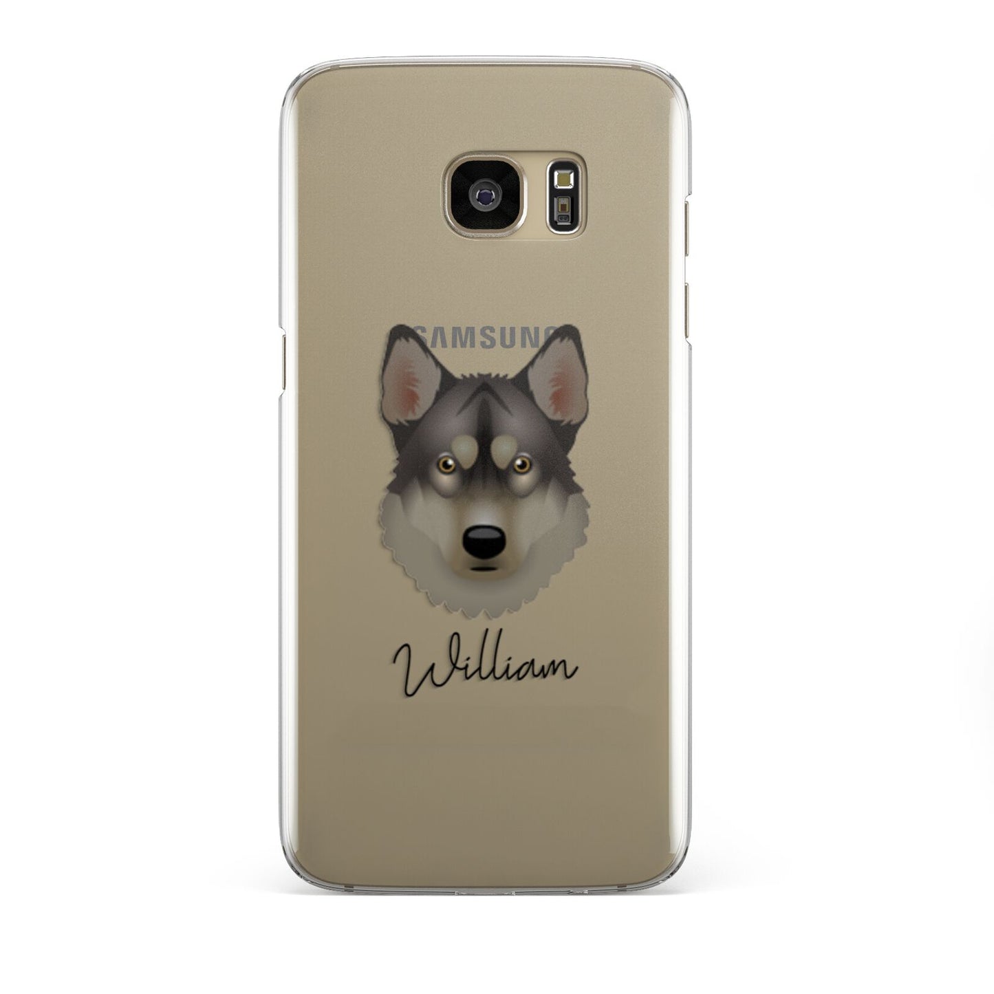 Tamaskan Personalised Samsung Galaxy S7 Edge Case