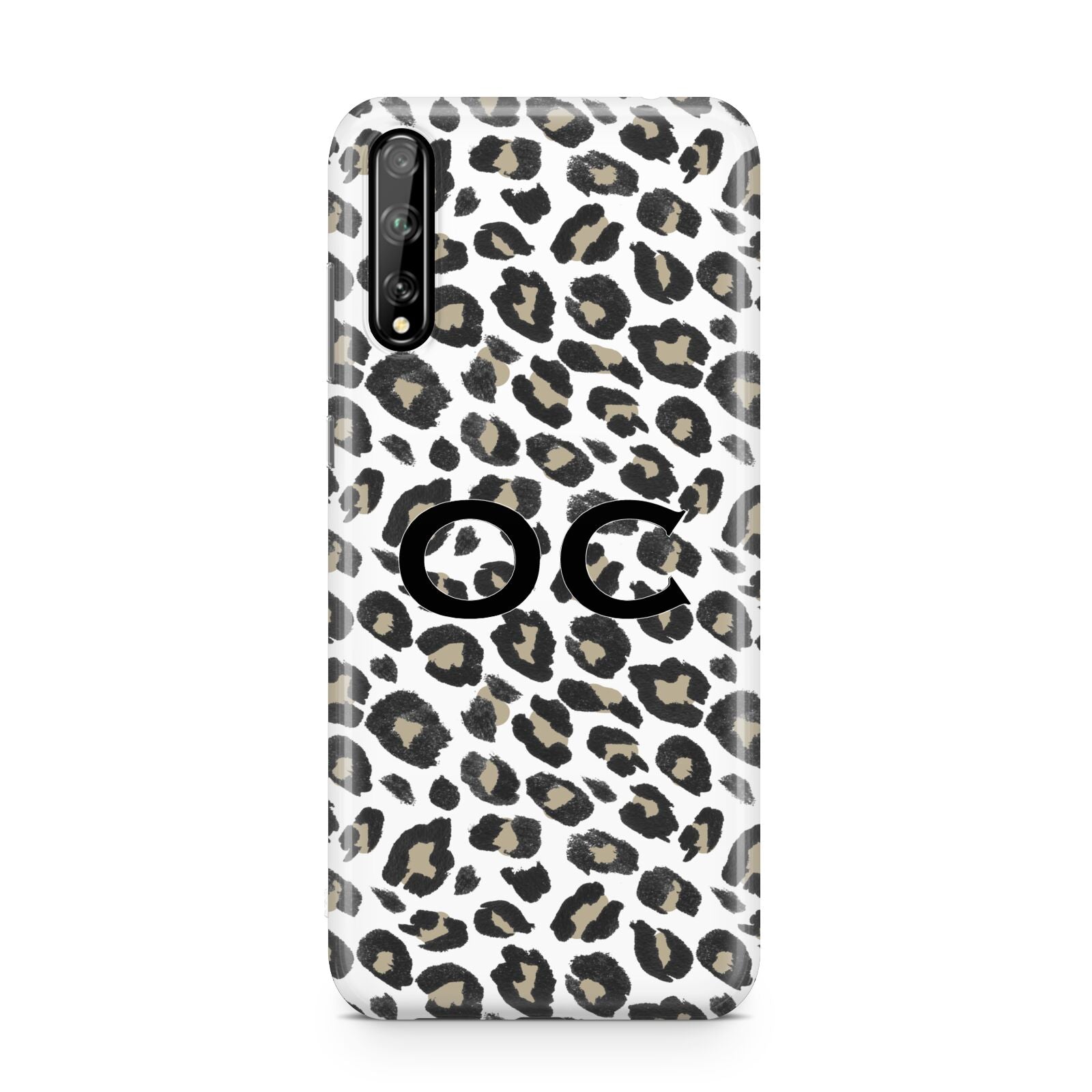 Tan Leopard Print Pattern Huawei Enjoy 10s Phone Case