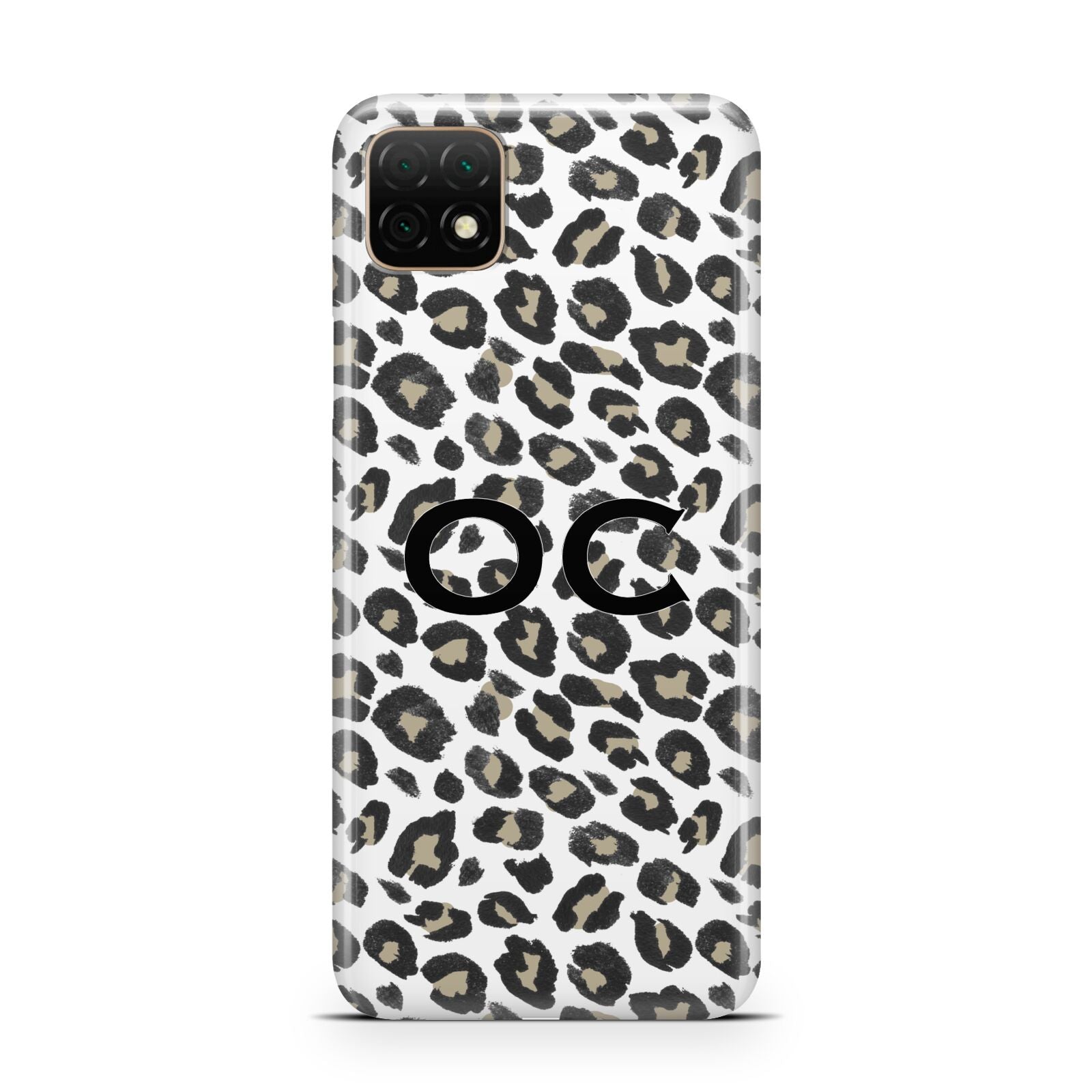 Tan Leopard Print Pattern Huawei Enjoy 20 Phone Case