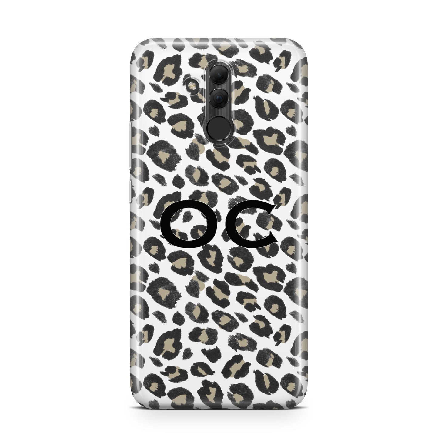 Tan Leopard Print Pattern Huawei Mate 20 Lite