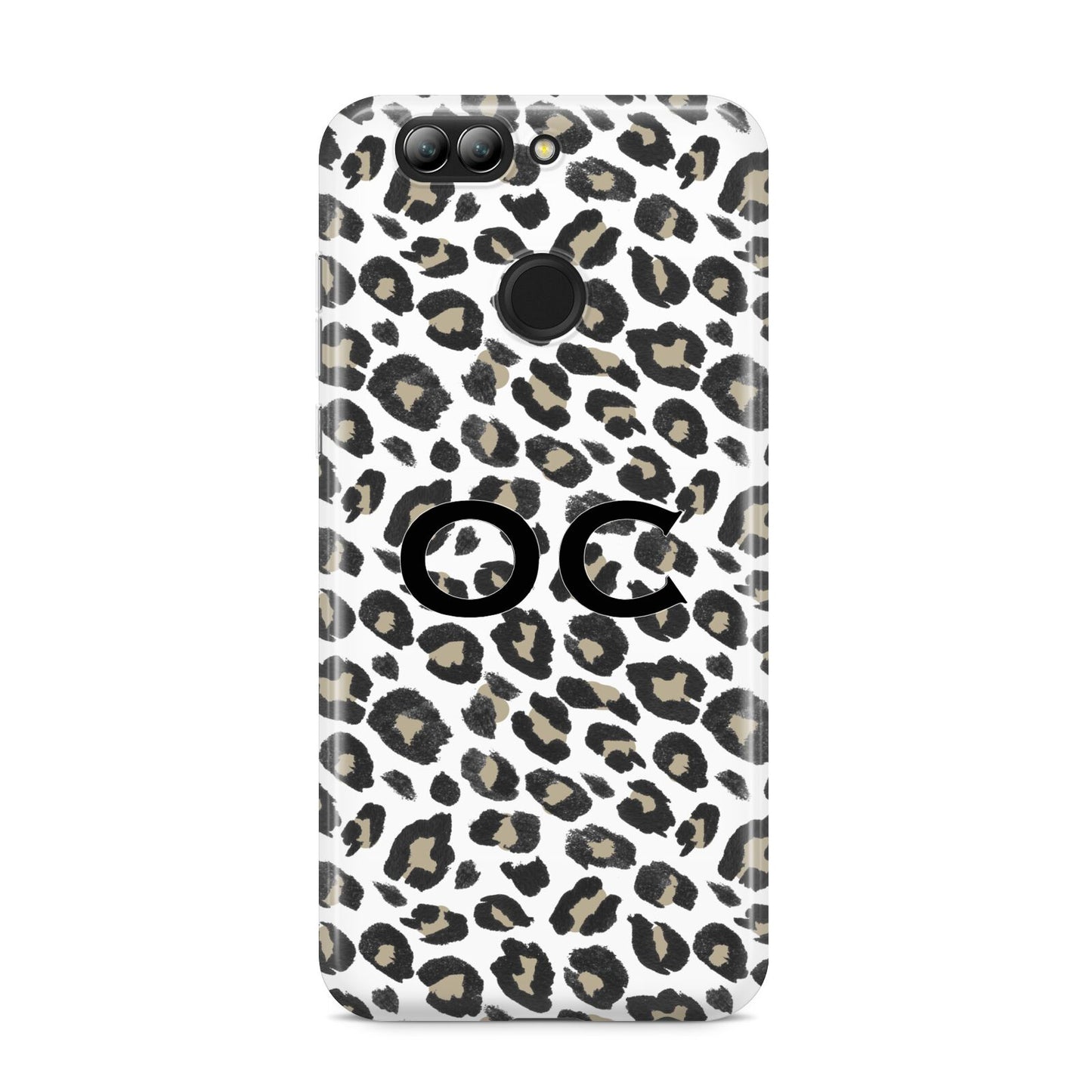 Tan Leopard Print Pattern Huawei Nova 2s Phone Case