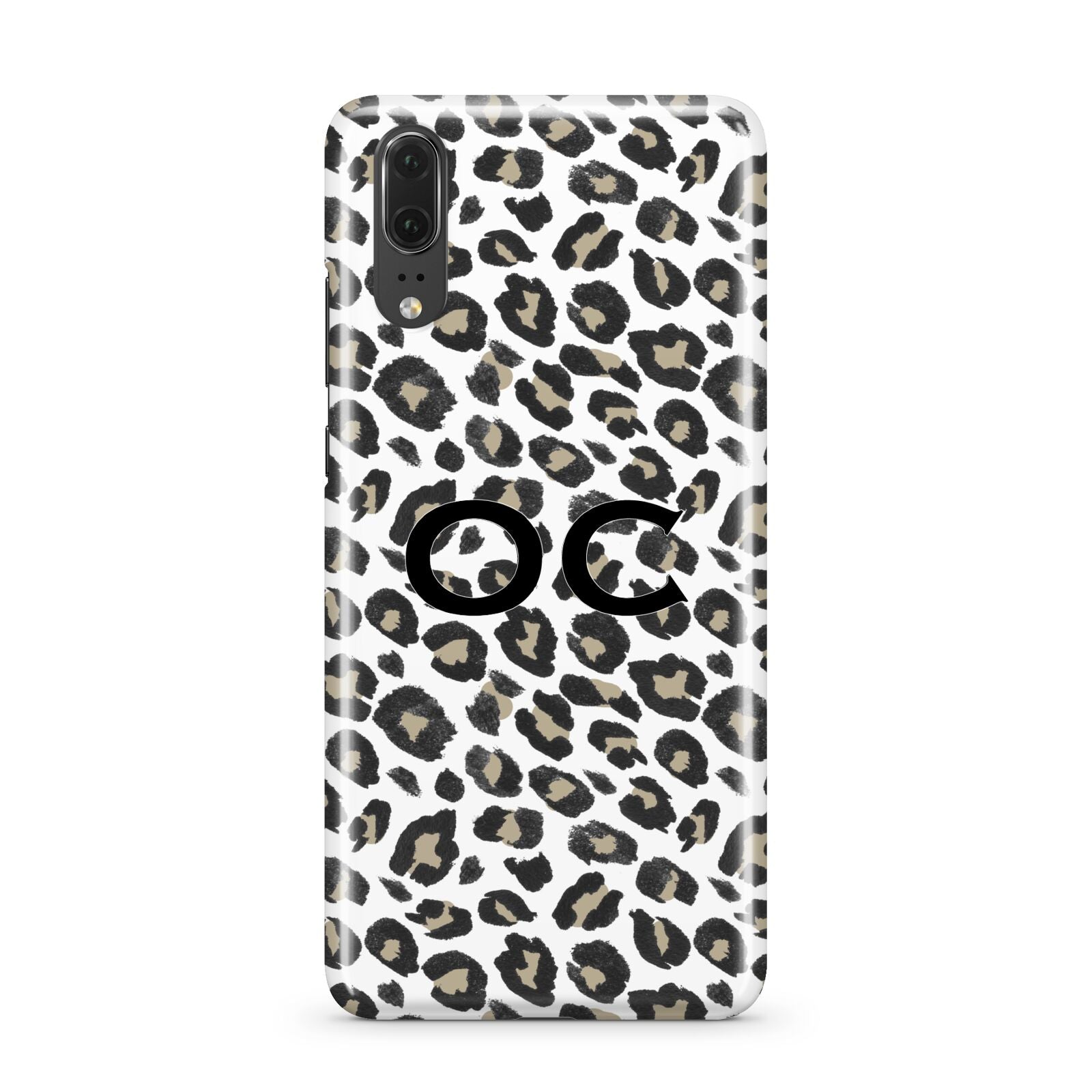 Tan Leopard Print Pattern Huawei P20 Phone Case