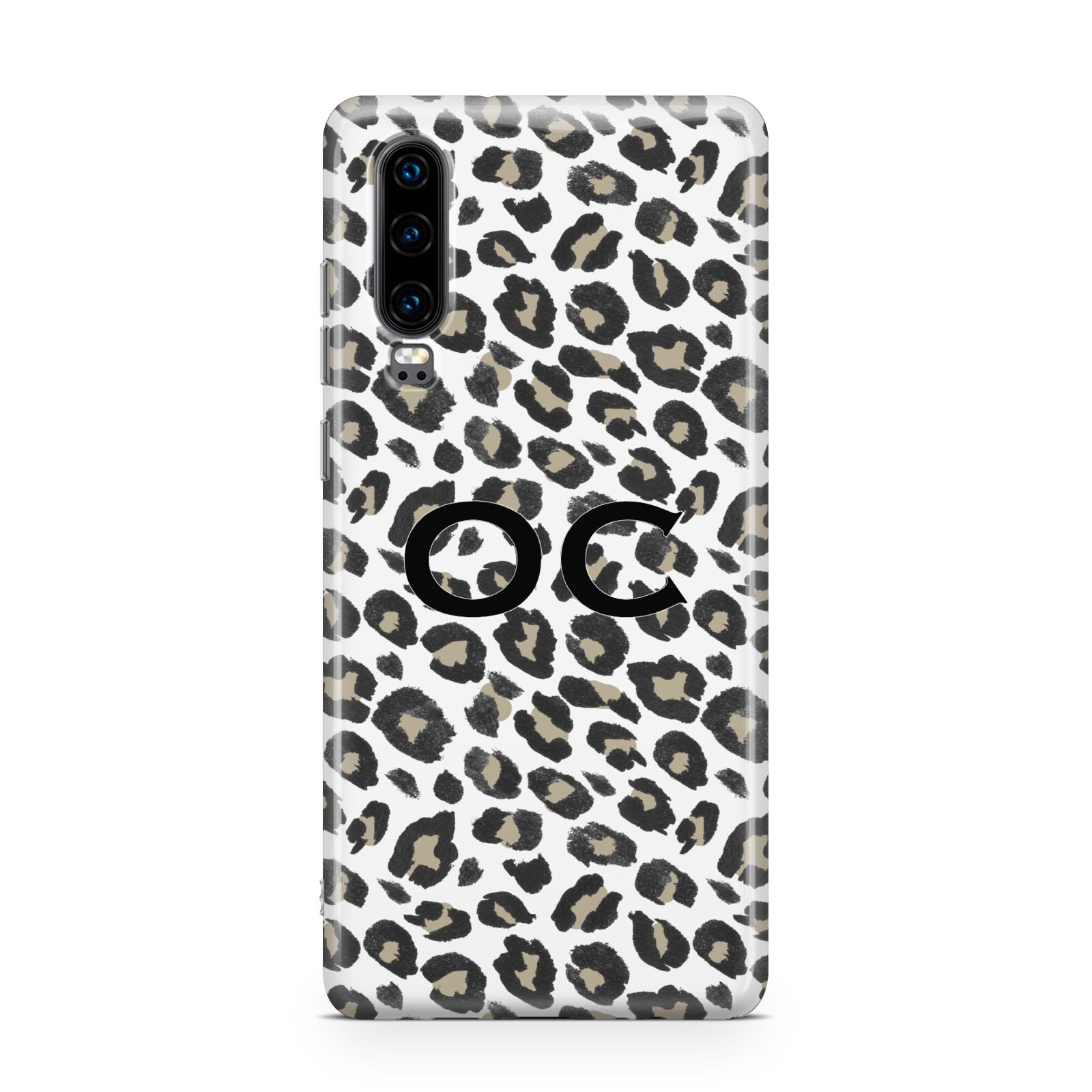 Tan Leopard Print Pattern Huawei P30 Phone Case