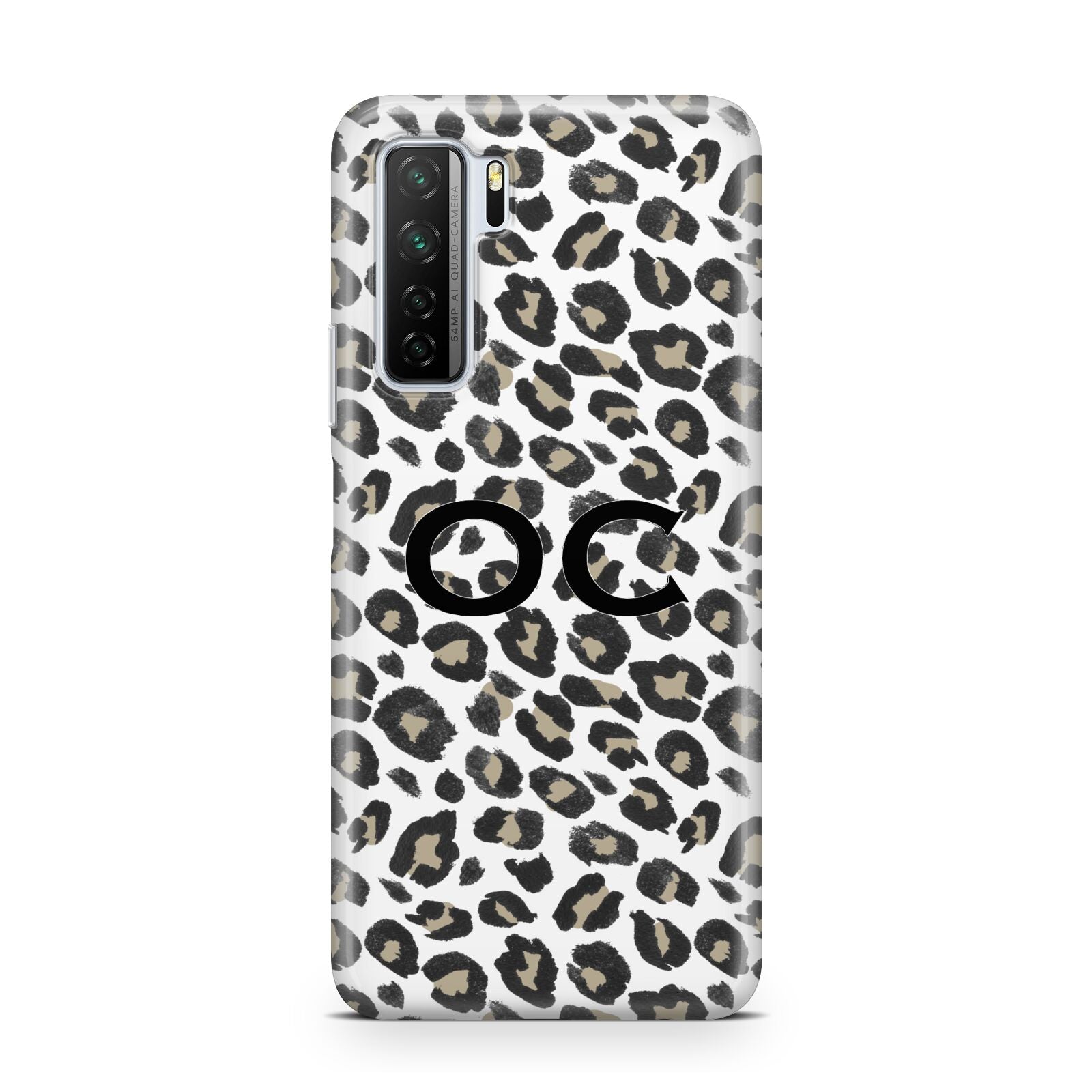 Tan Leopard Print Pattern Huawei P40 Lite 5G Phone Case