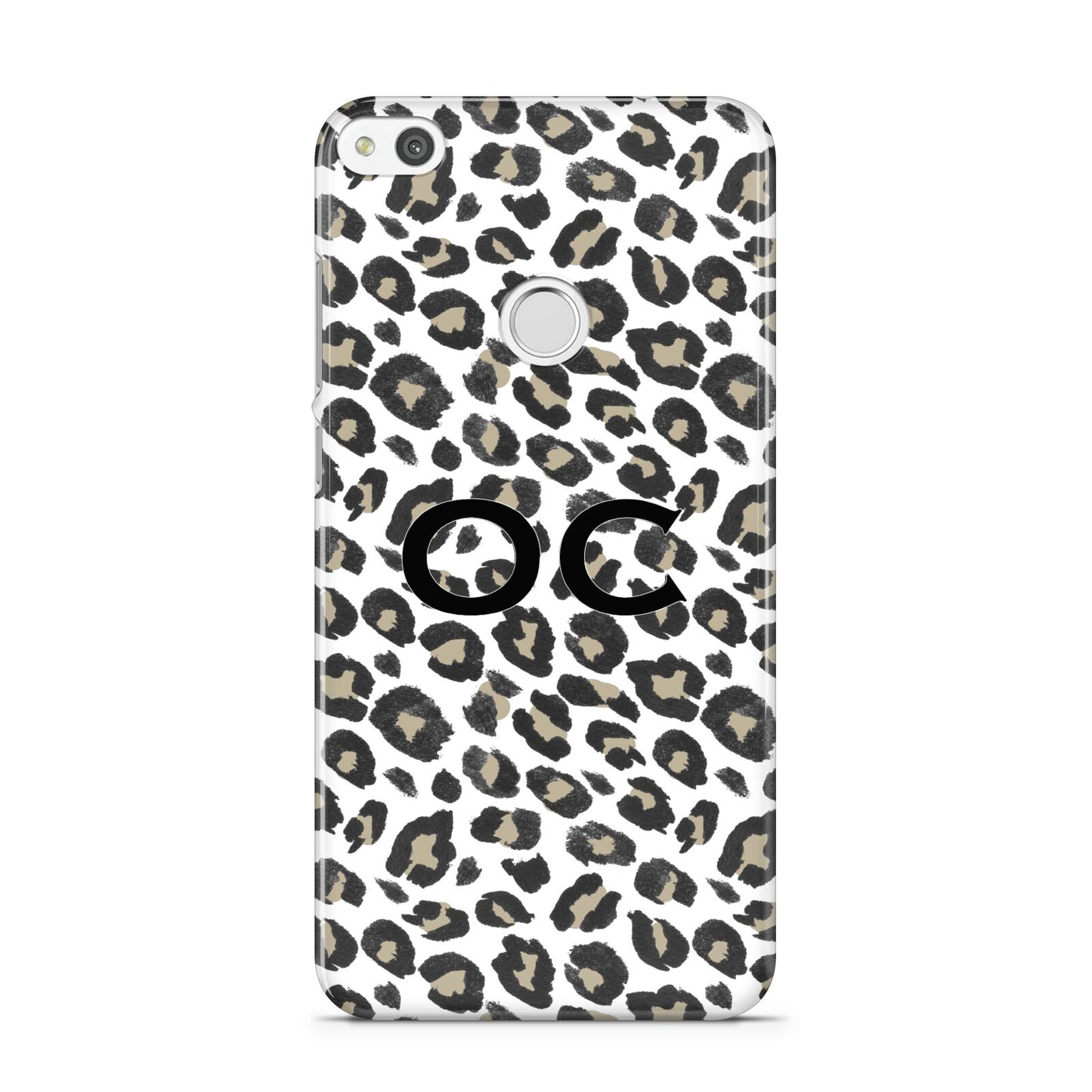 Tan Leopard Print Pattern Huawei P8 Lite Case