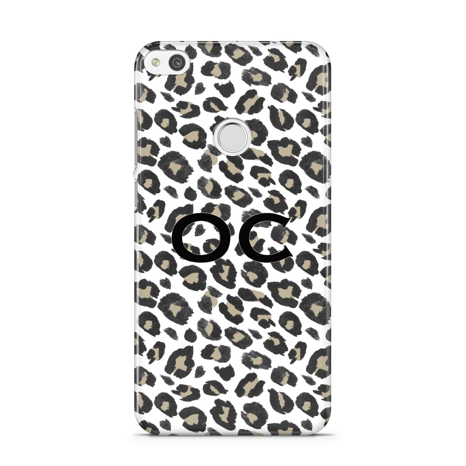 Tan Leopard Print Pattern Huawei P8 Lite Case