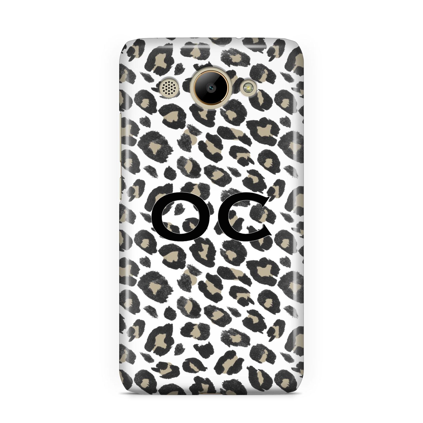 Tan Leopard Print Pattern Huawei Y3 2017