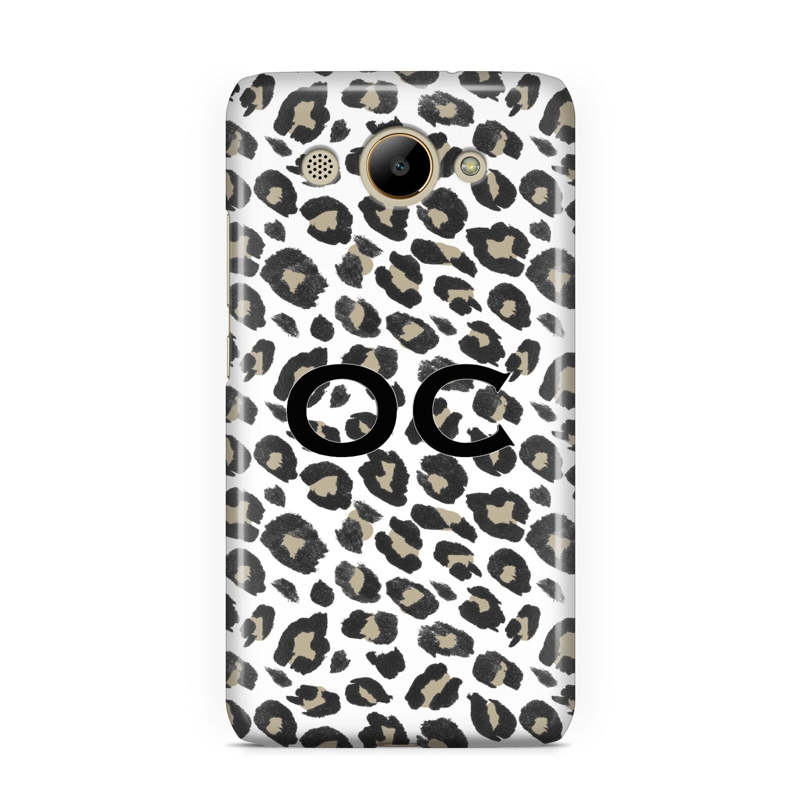 Tan Leopard Print Pattern Huawei Y3 2017