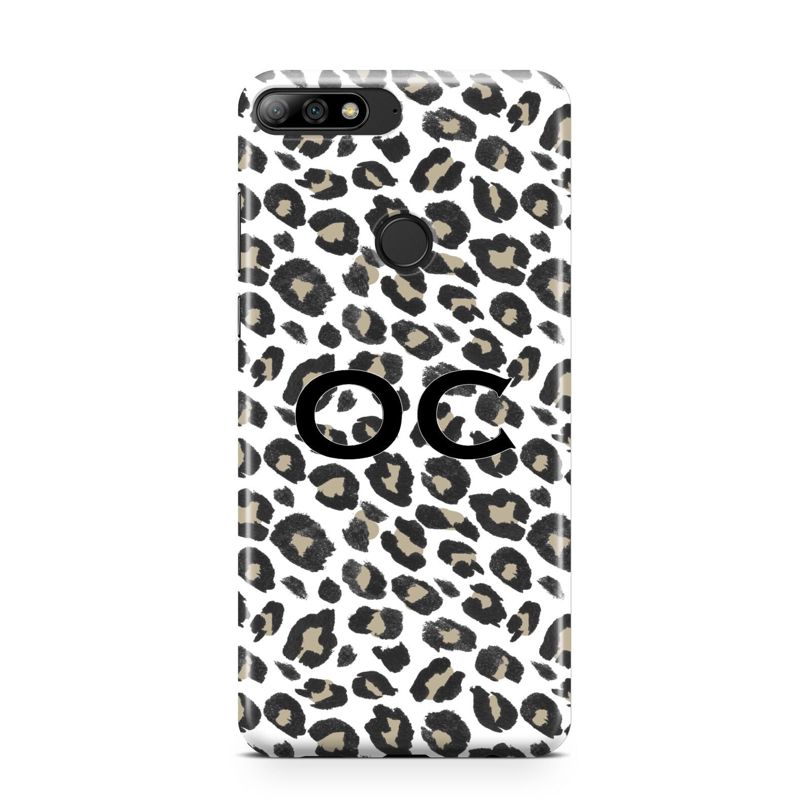 Tan Leopard Print Pattern Huawei Y7 2018