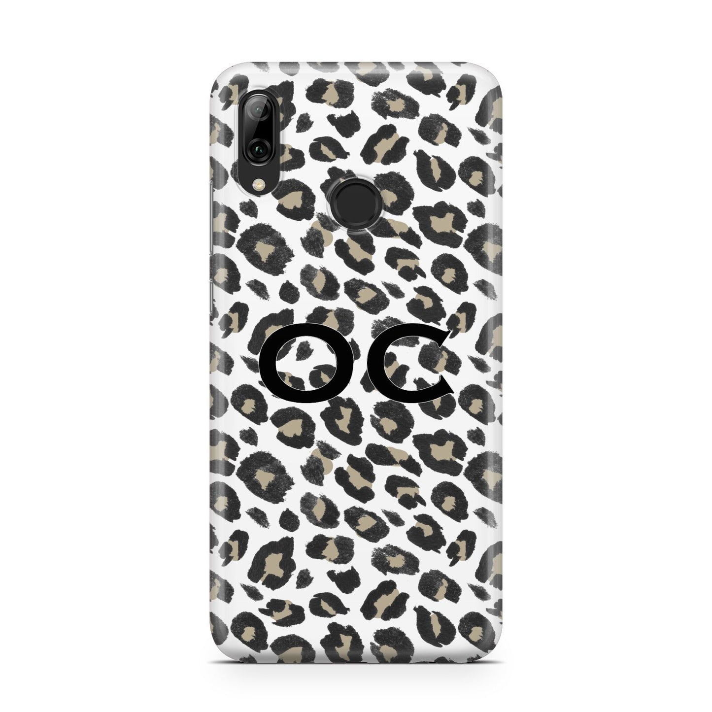 Tan Leopard Print Pattern Huawei Y7 2019