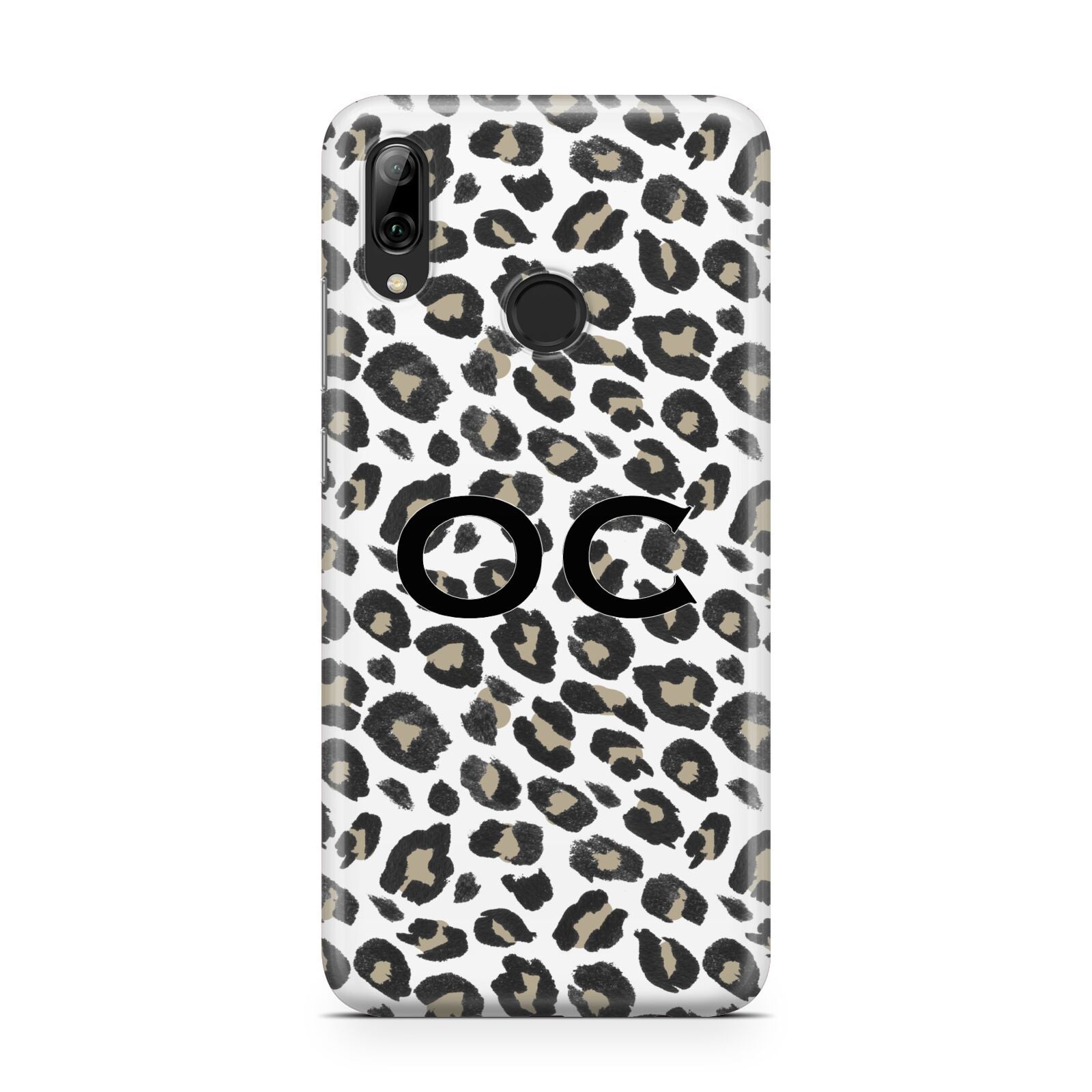 Tan Leopard Print Pattern Huawei Y7 2019