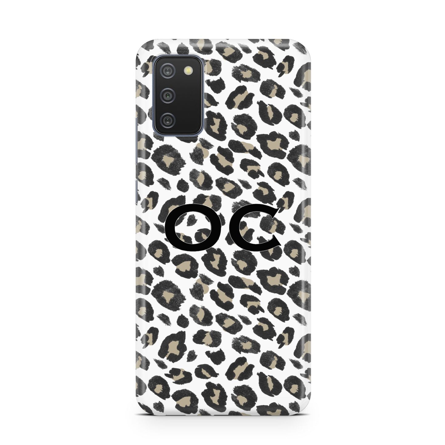 Tan Leopard Print Pattern Samsung A02s Case