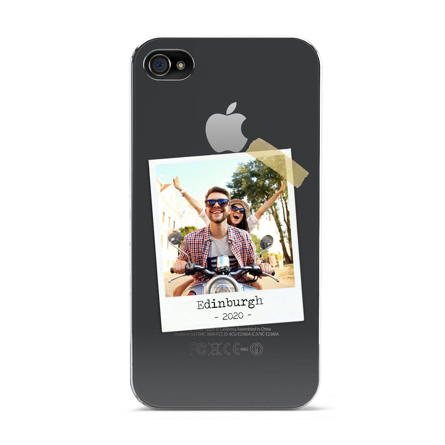 Taped Holiday Snap Photo Upload Apple iPhone 4s Case