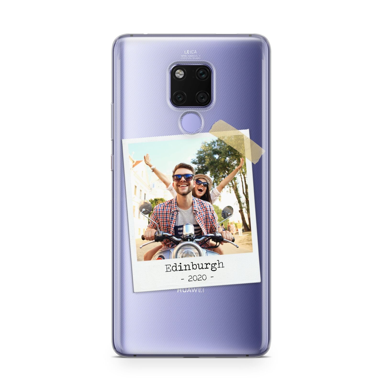 Taped Holiday Snap Photo Upload Huawei Mate 20X Phone Case