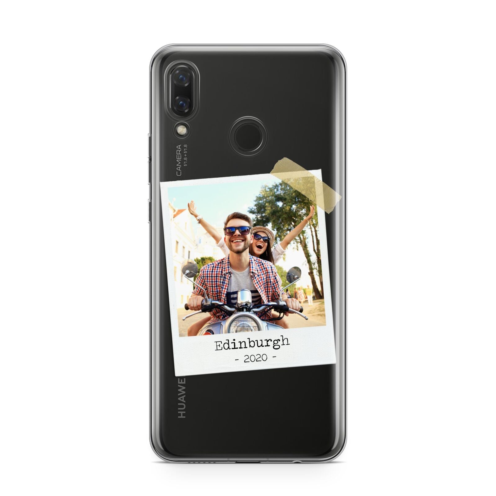 Taped Holiday Snap Photo Upload Huawei Nova 3 Phone Case