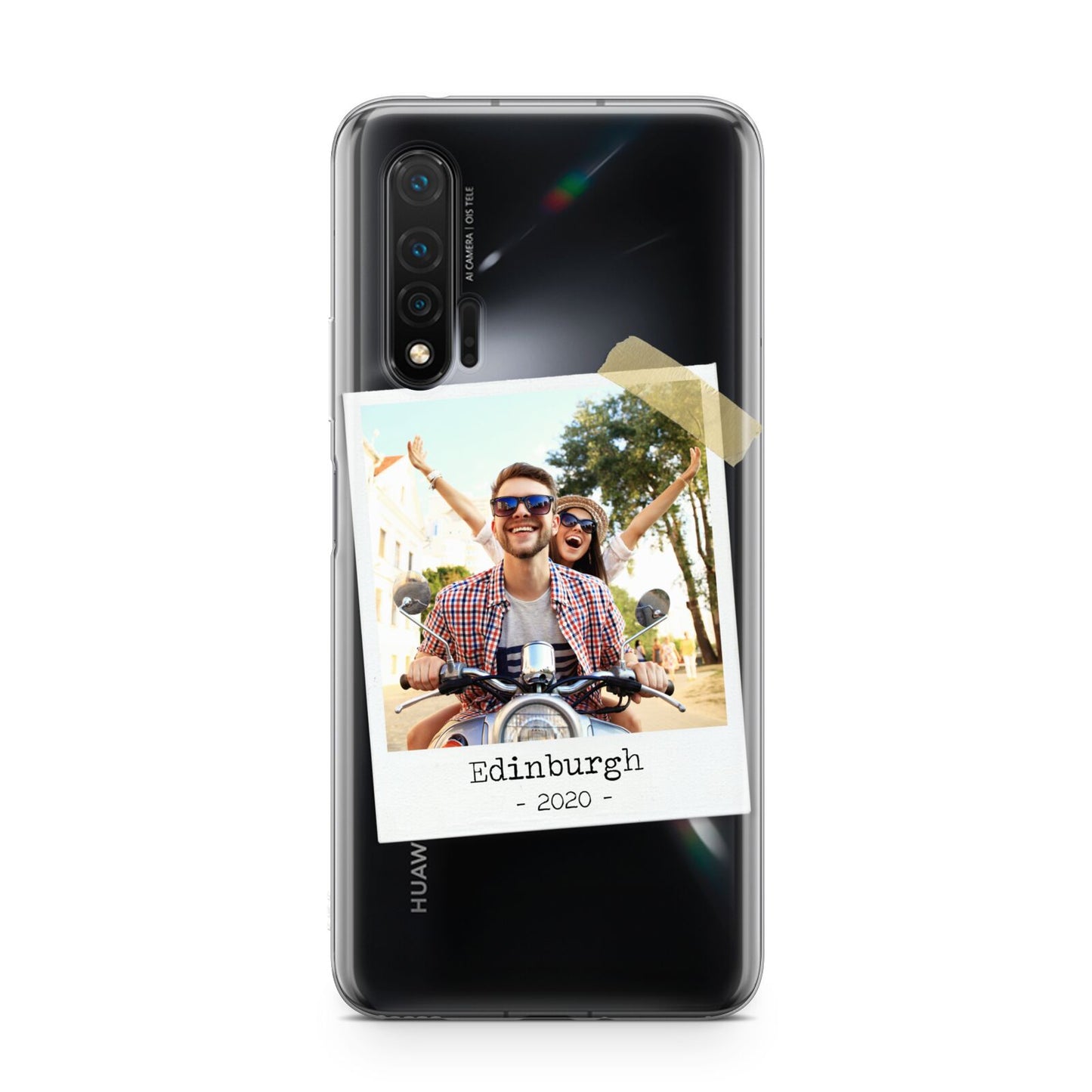 Taped Holiday Snap Photo Upload Huawei Nova 6 Phone Case