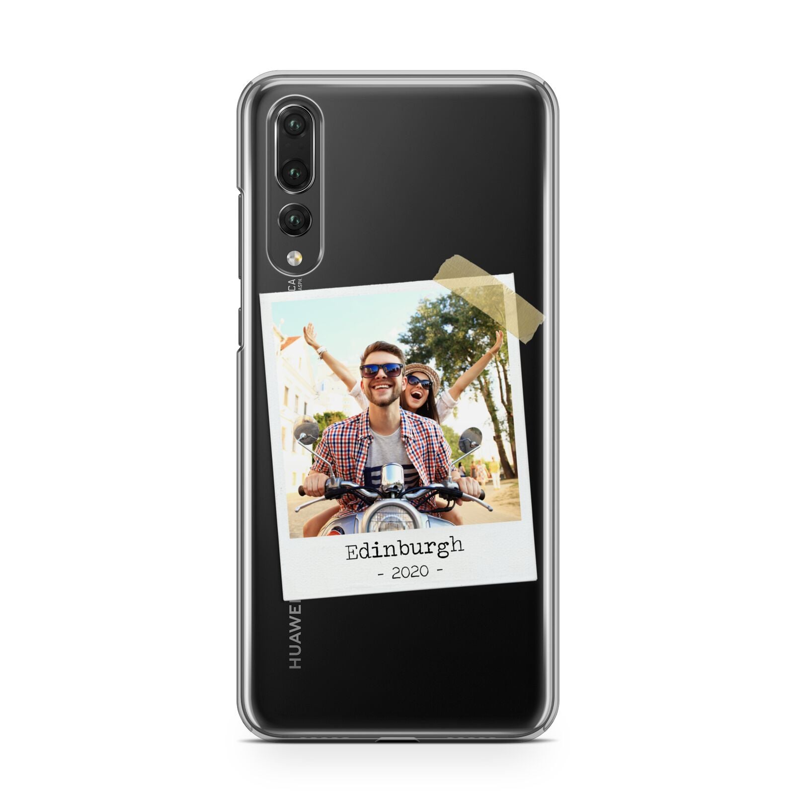 Taped Holiday Snap Photo Upload Huawei P20 Pro Phone Case