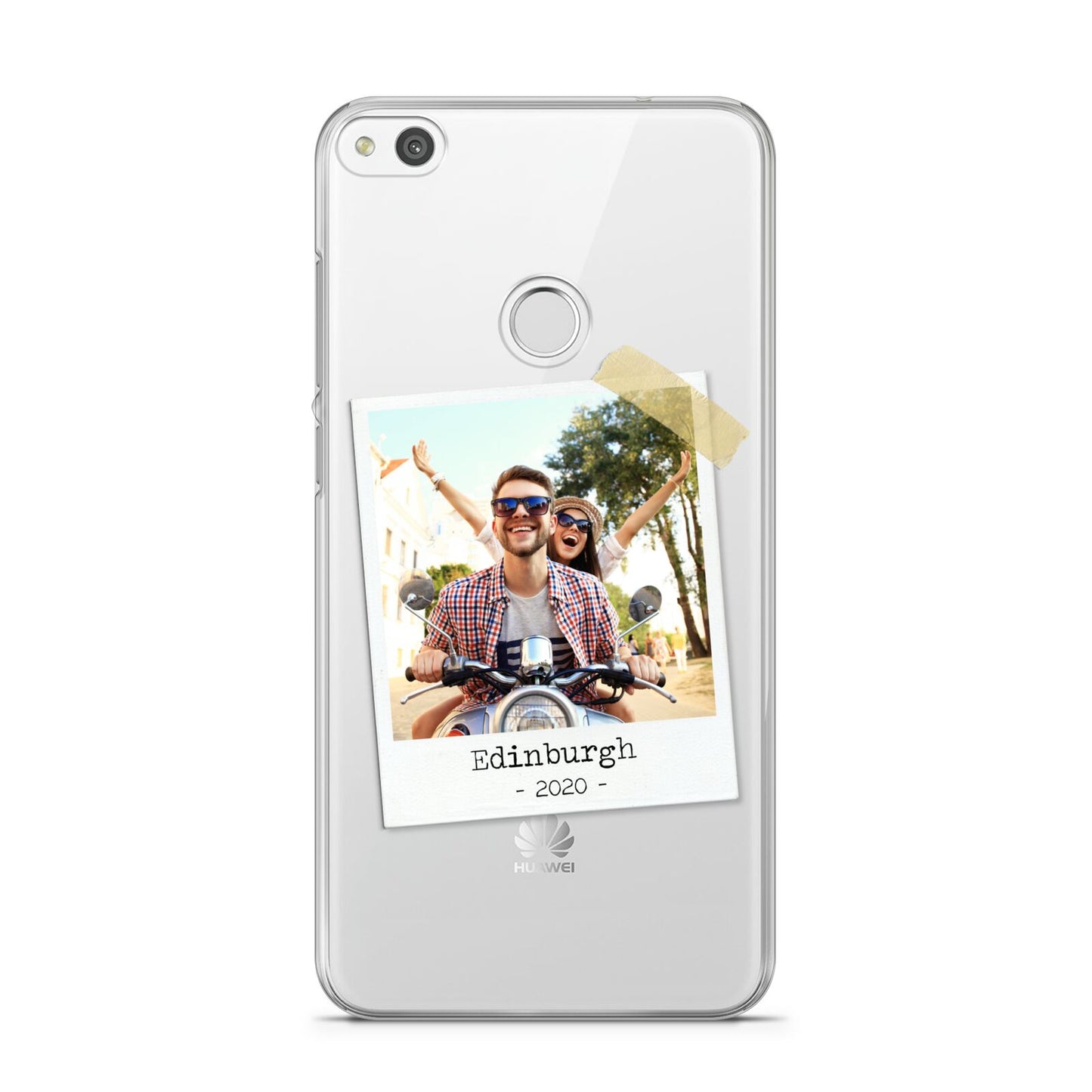 Taped Holiday Snap Photo Upload Huawei P8 Lite Case