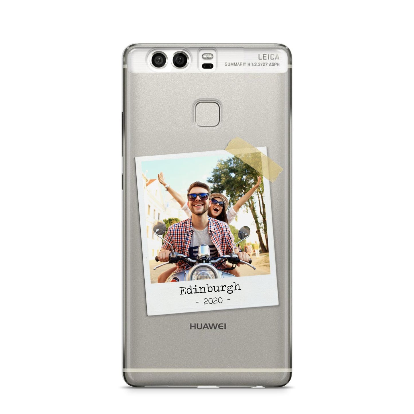 Taped Holiday Snap Photo Upload Huawei P9 Case