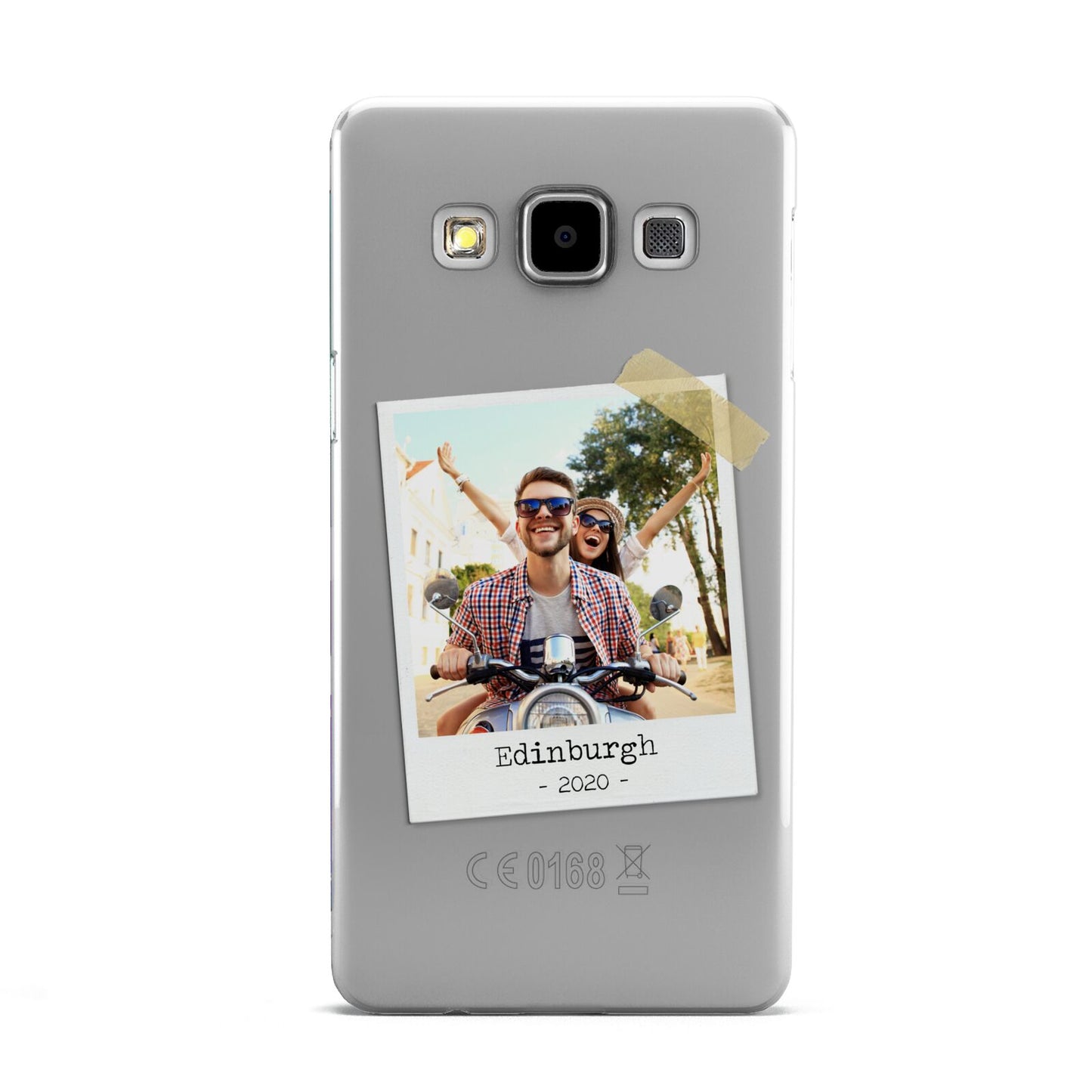 Taped Holiday Snap Photo Upload Samsung Galaxy A5 Case