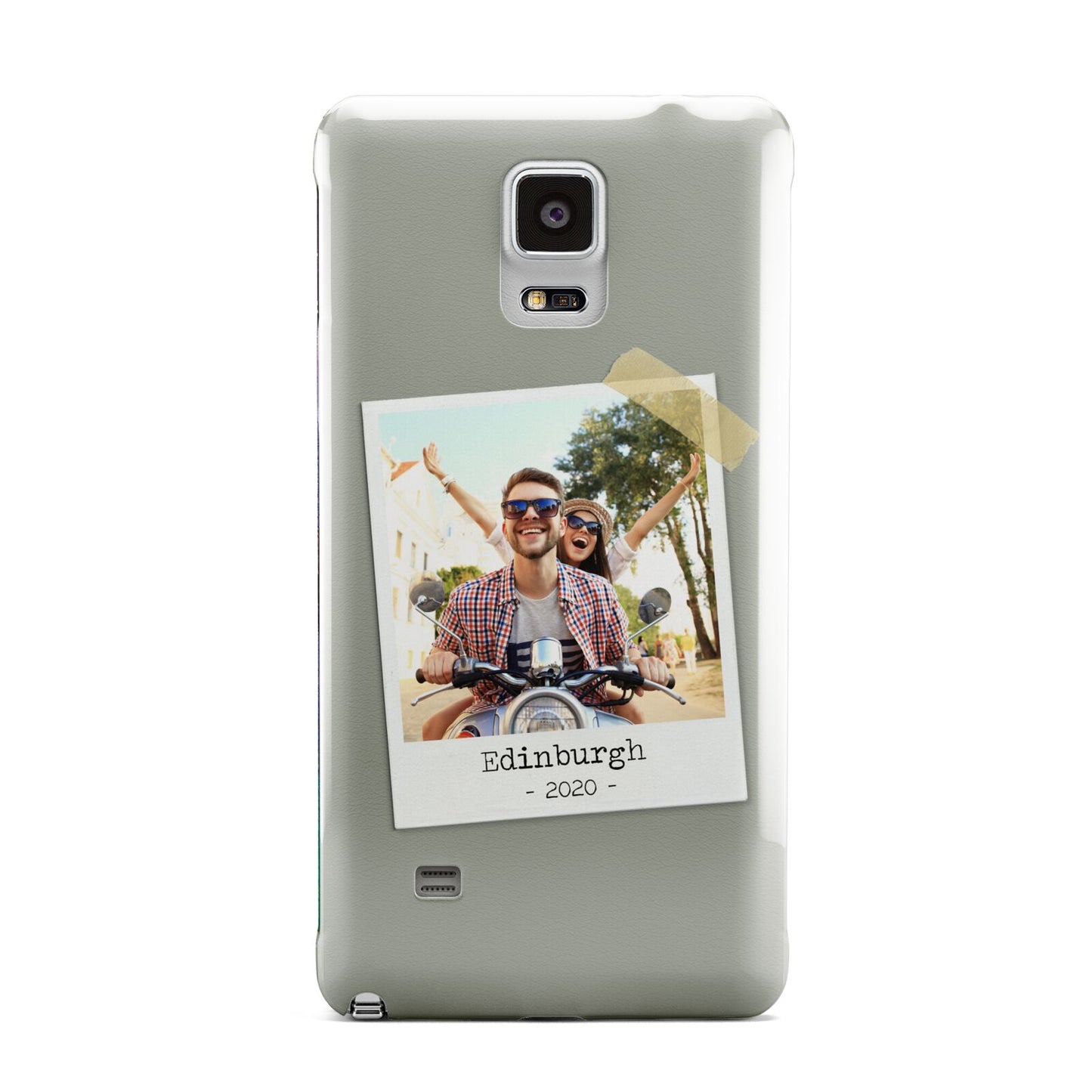 Taped Holiday Snap Photo Upload Samsung Galaxy Note 4 Case